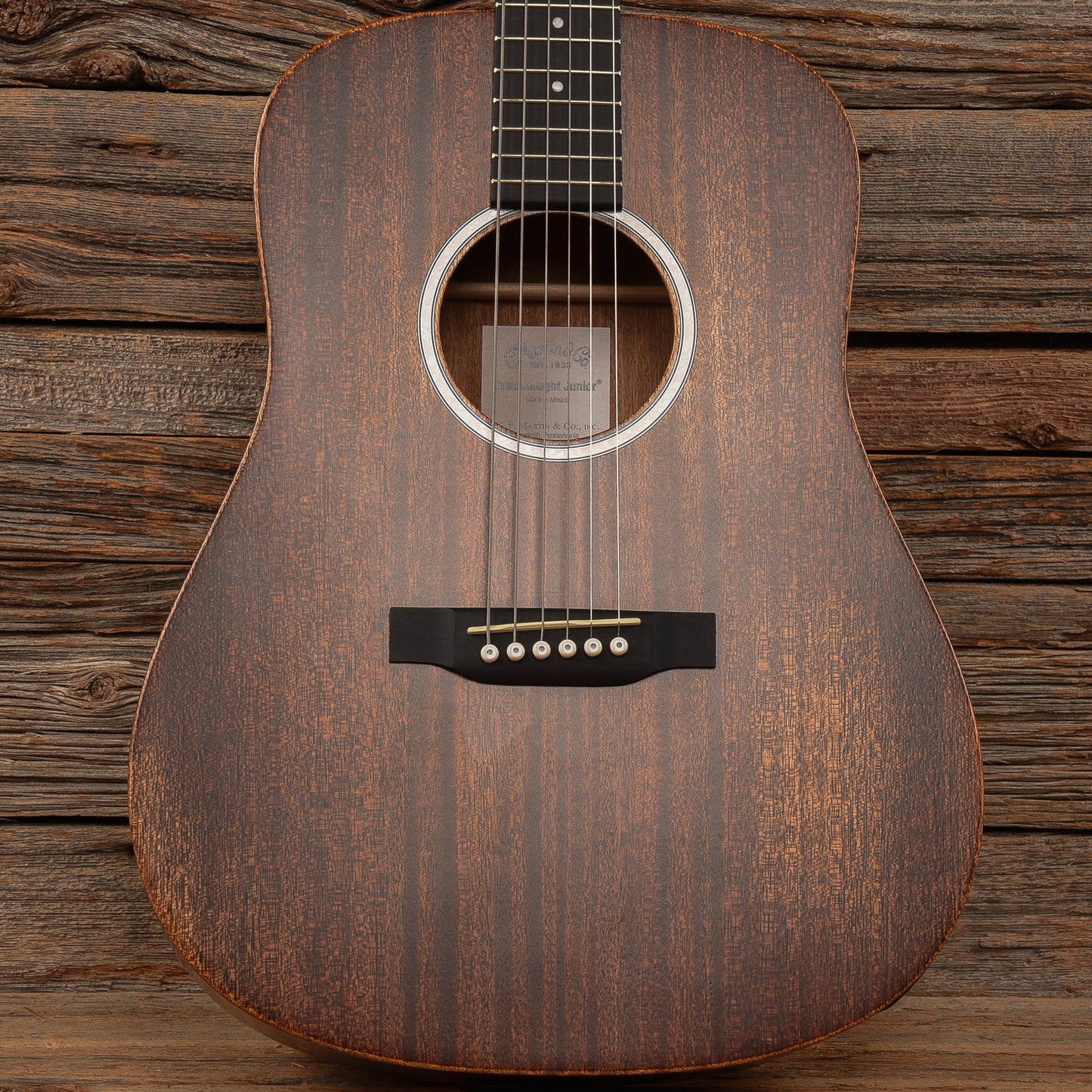 Martin DJR-10E Streetmaster Mahogany Burst Acoustic Guitars / Mini/Travel