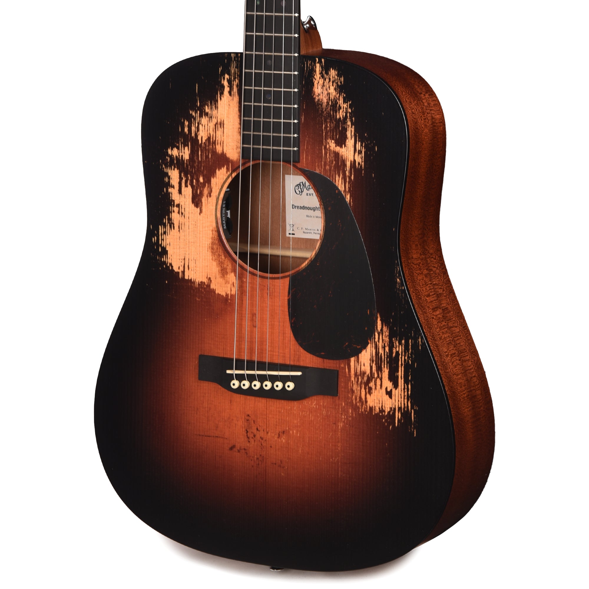 Martin Junior Series D Jr E StreetLegend Spruce/Sapele Burst Acoustic Guitars / Mini/Travel