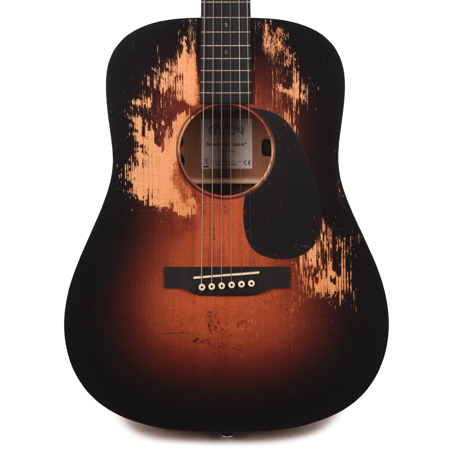 Martin Junior Series D Jr E StreetLegend Spruce/Sapele Burst Acoustic Guitars / Mini/Travel