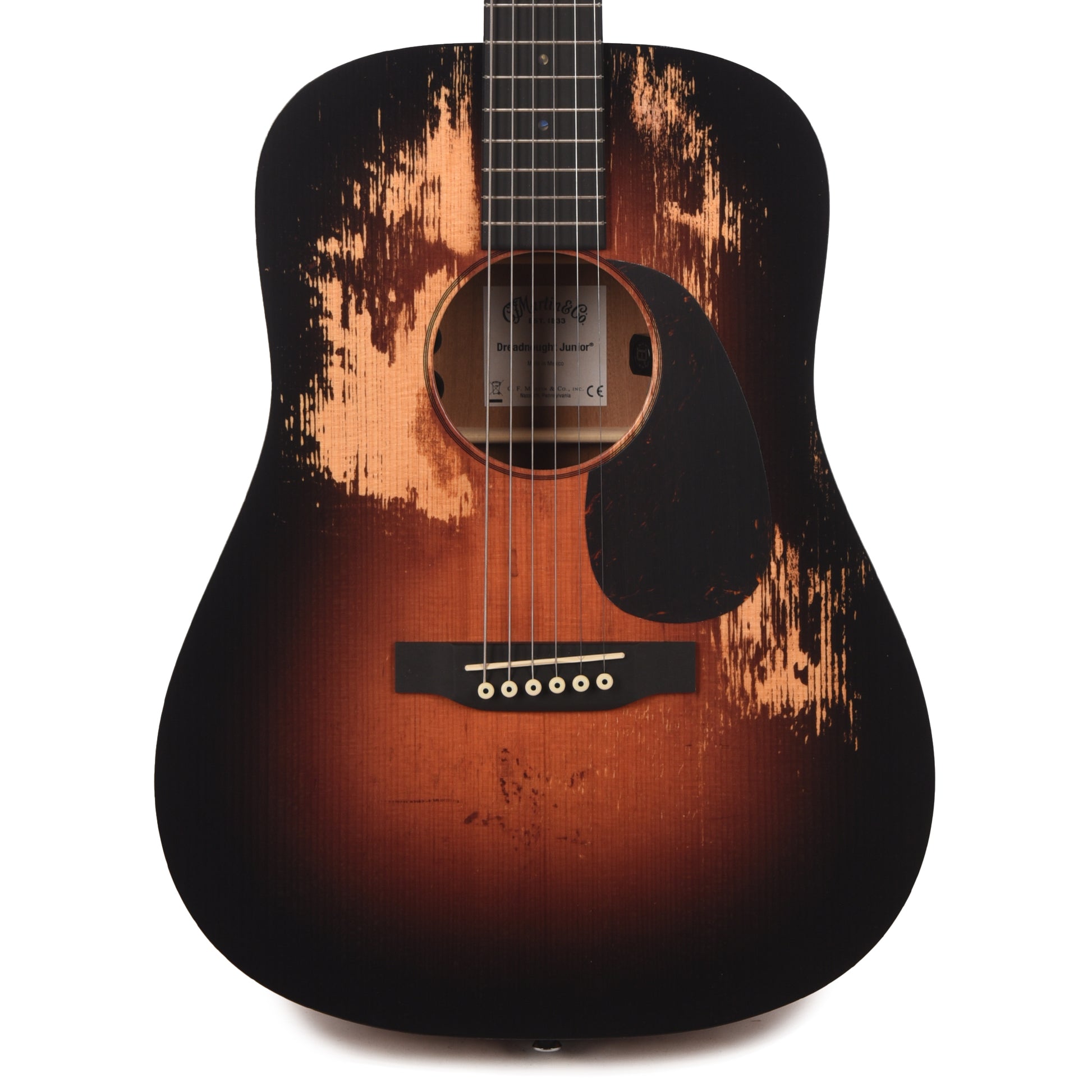 Martin Junior Series D Jr E StreetLegend Spruce/Sapele Burst Acoustic Guitars / Mini/Travel