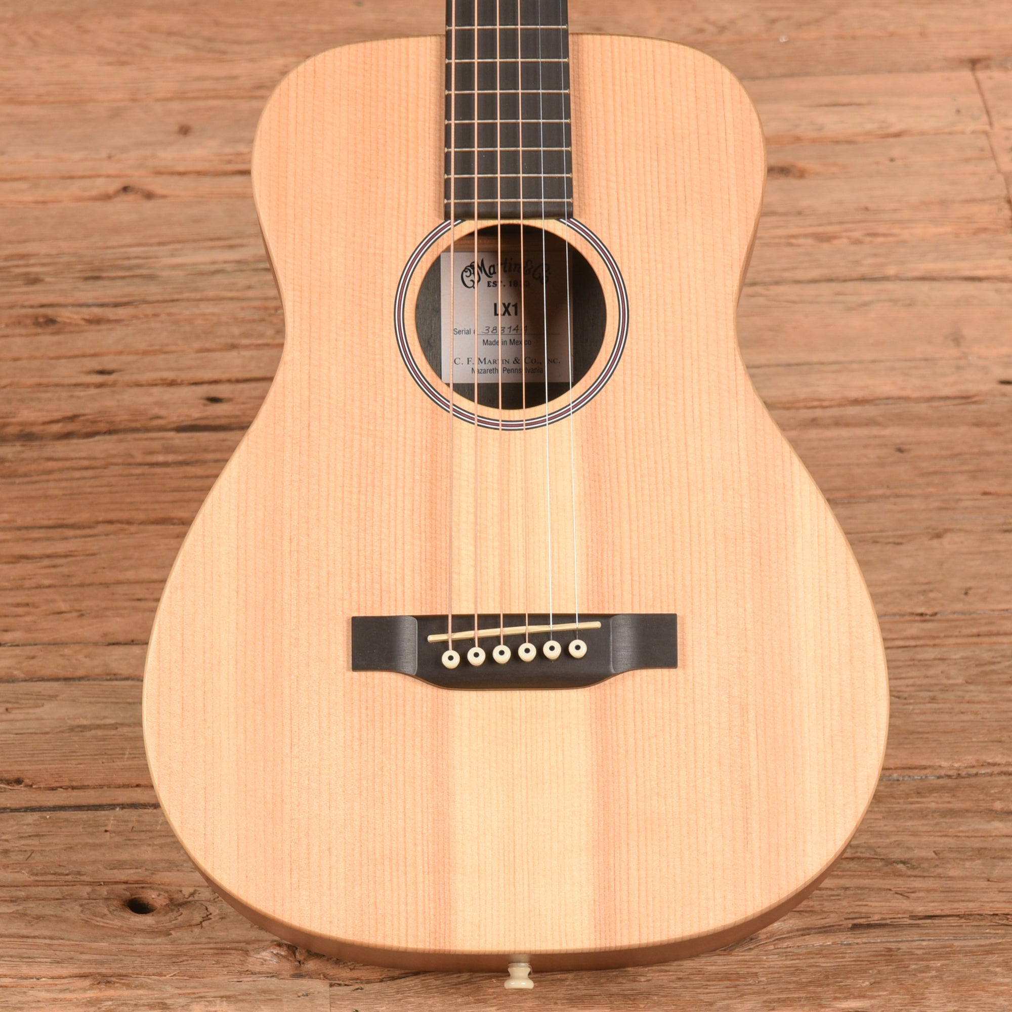 Martin Little Martin LX1 Natural 2022 Acoustic Guitars / Mini/Travel