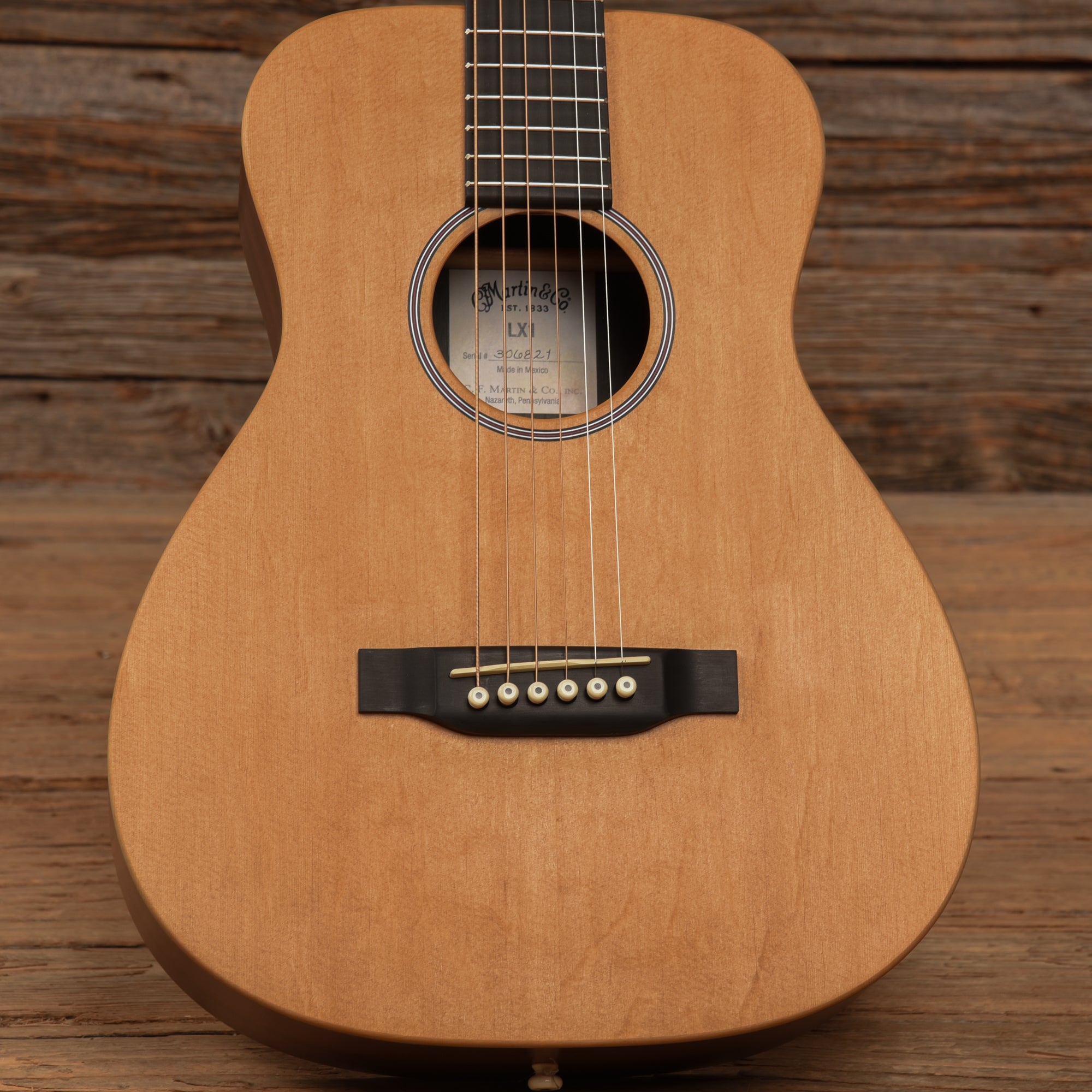 Martin LX1 Little Martin Natural Acoustic Guitars / Mini/Travel