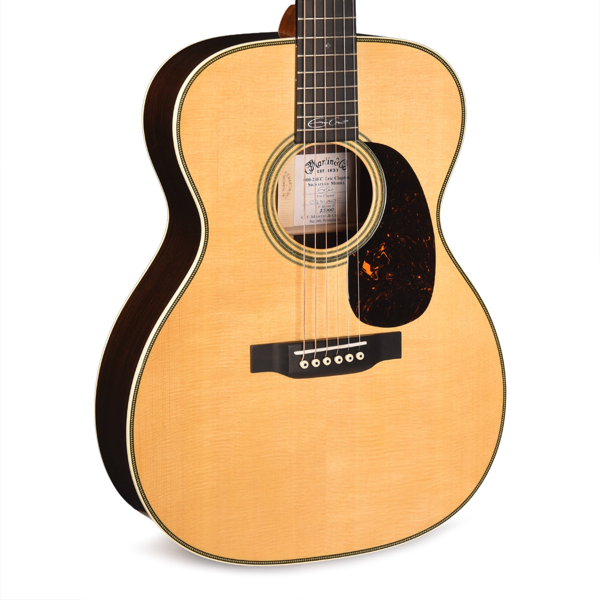 Martin 000-28EC Clapton Natural Acoustic Guitars / OM and Auditorium