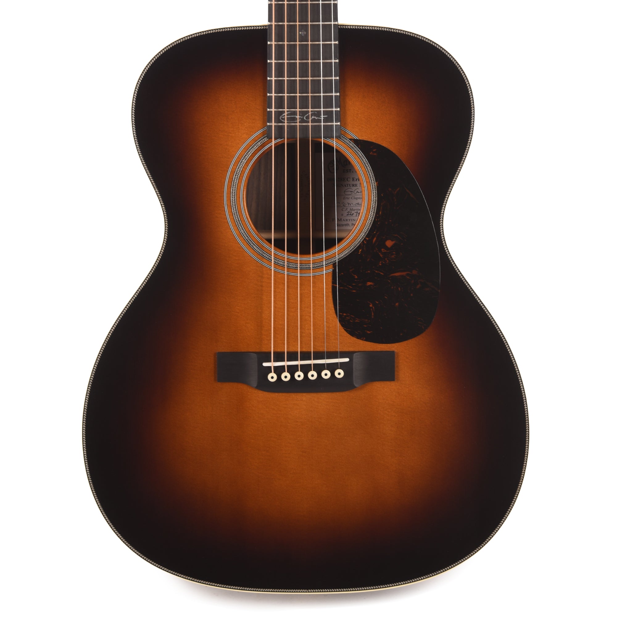 Martin 000-28EC Clapton Sunburst Acoustic Guitars / OM and Auditorium