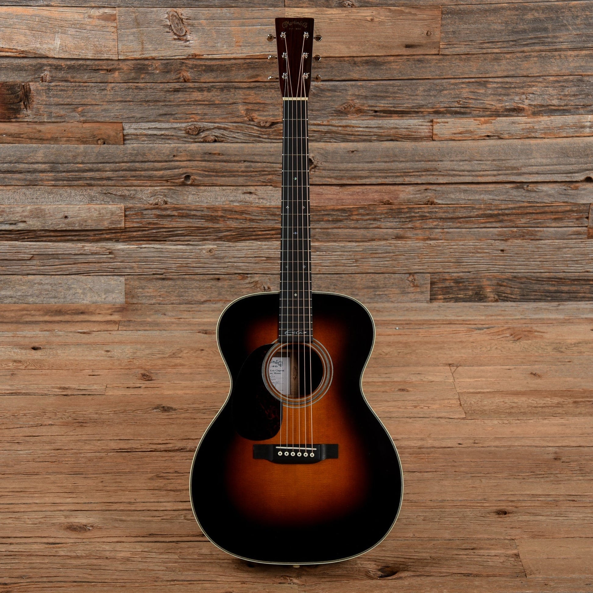 Martin 000-28EC Eric Clapton Custom Signature Sunburst 2021 LEFTY Acoustic Guitars / OM and Auditorium