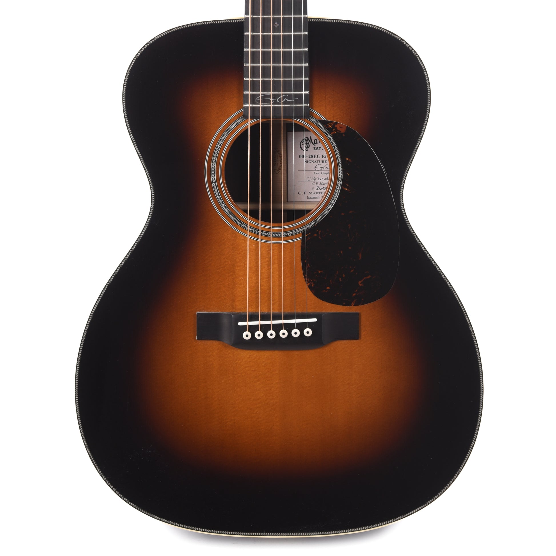 Martin 000-28EC Eric Clapton Sunburst Acoustic Guitars / OM and Auditorium