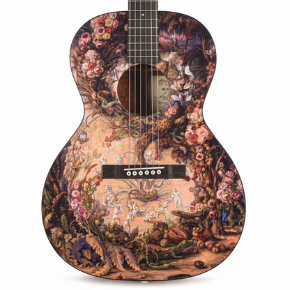 Martin 00L Oliver FSC Certified Sitka Spruce/Medium Flame Koa Natural Acoustic Guitars / OM and Auditorium