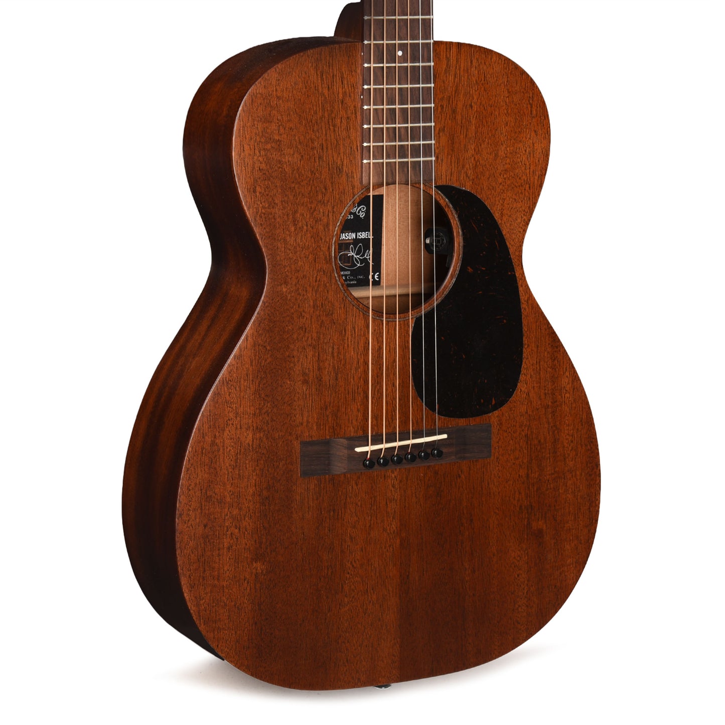 Martin Artist 0-10E Retro Jason Isbell Mahogany Natural Acoustic Guitars / OM and Auditorium
