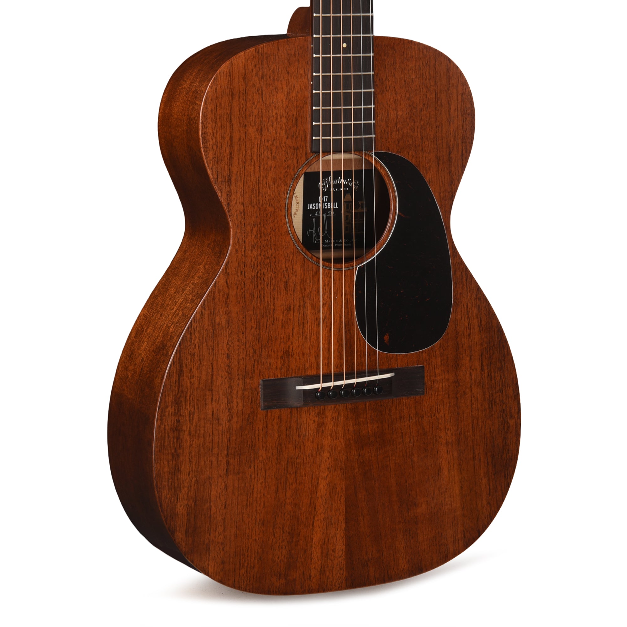 Martin Artist 0-17 Jason Isbell Sinker Mahogany Natural Acoustic Guitars / OM and Auditorium