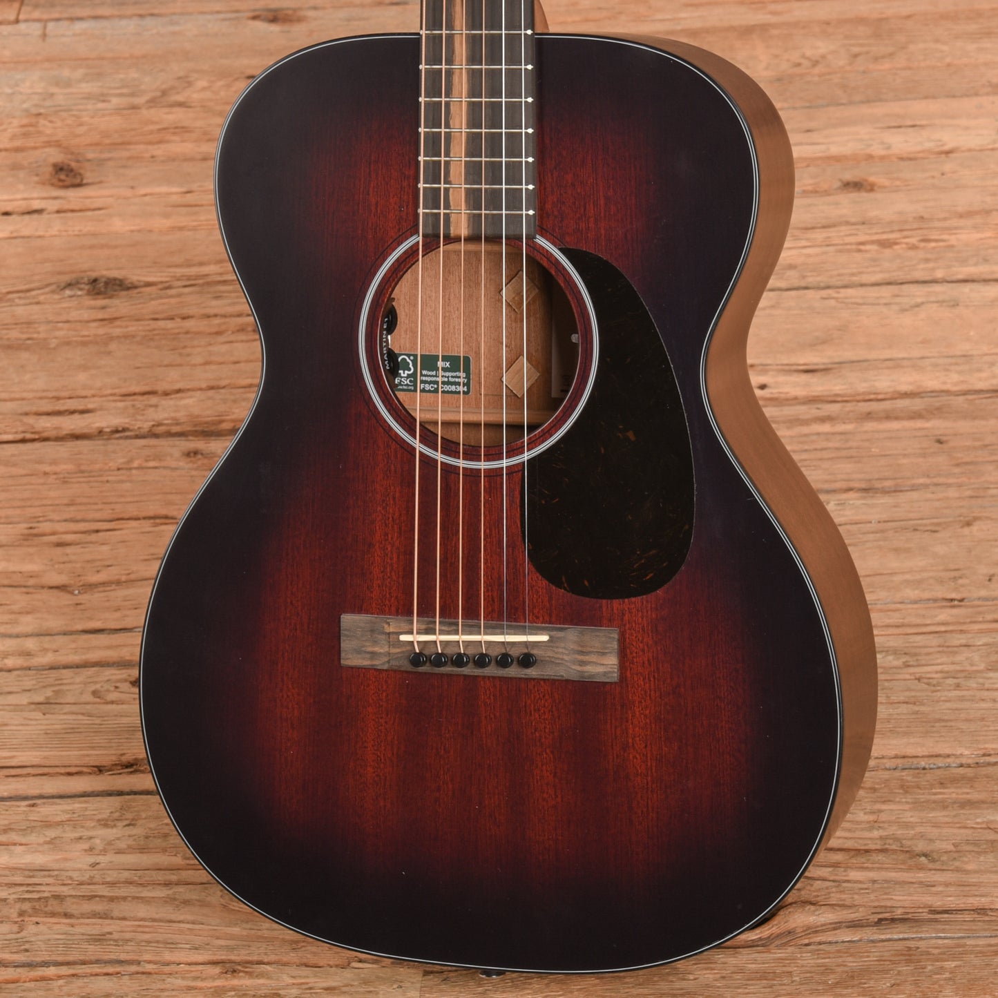 Martin Artist 000 Junior Jeff Tweedy Certified Sapele Dark Mahogany Acoustic Guitars / OM and Auditorium