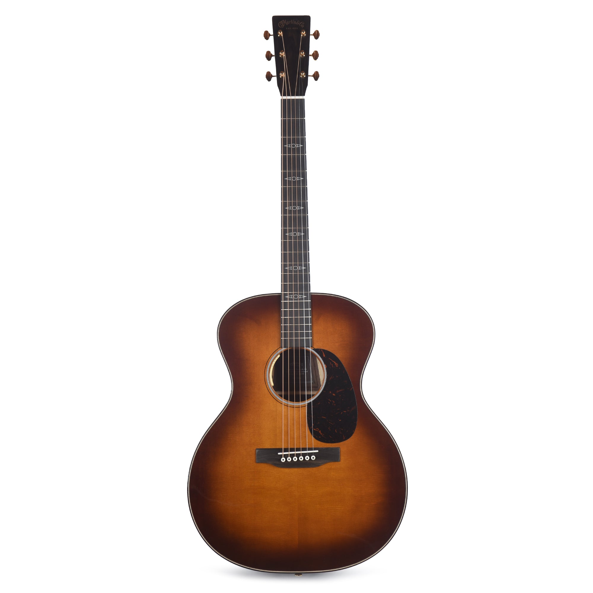 Martin Certified Wood Series GPE Inception Maple Cutaway European Spruce/Flamed Maple Amber Fade Sunburst Acoustic Guitars / OM and Auditorium