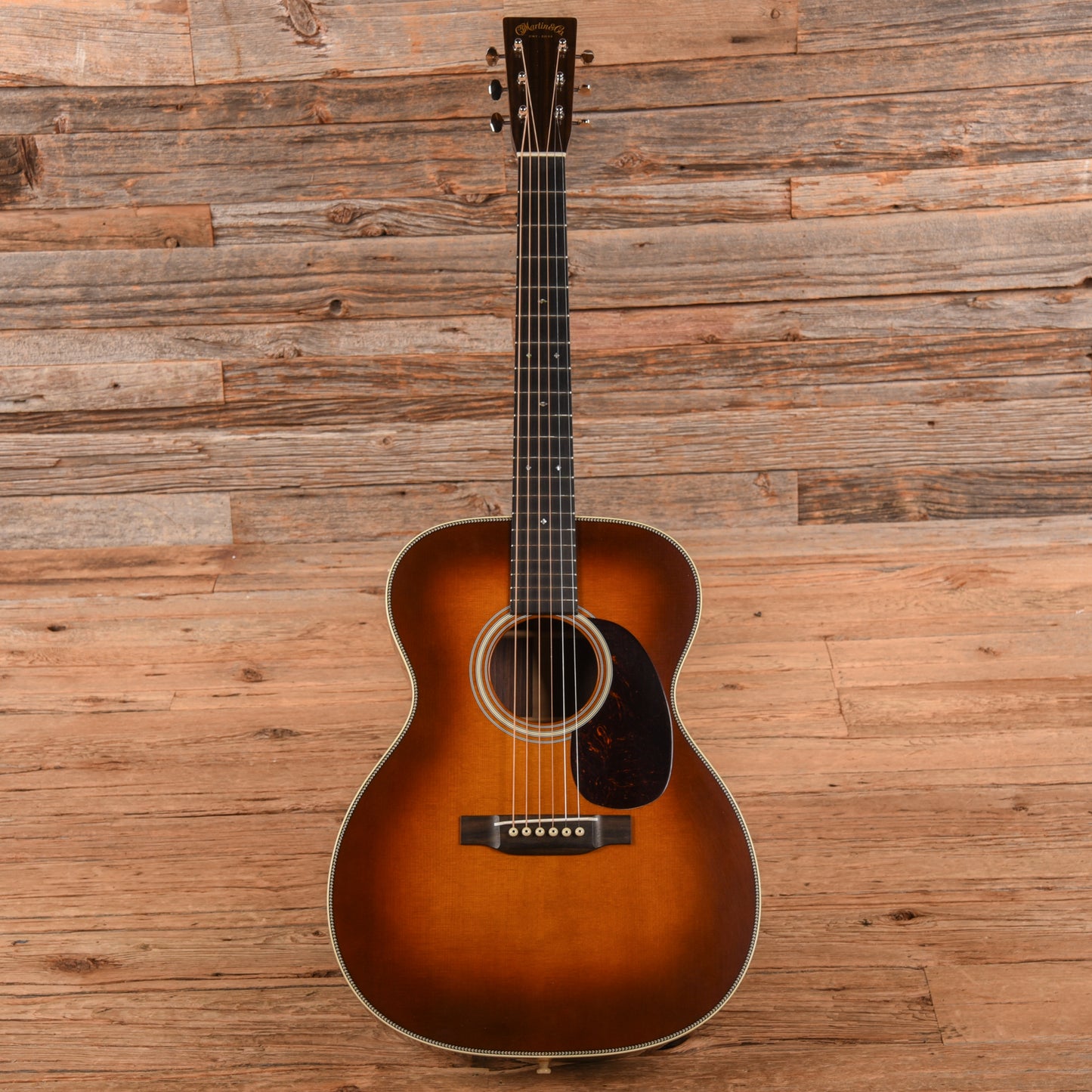 Martin Custom 000-28 Authentic 1937 Sunburst Acoustic Guitars / OM and Auditorium