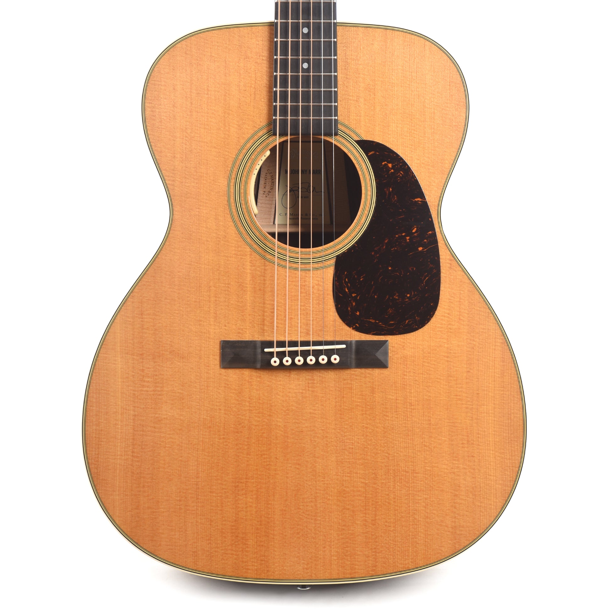 Martin Custom Artist M-6 Johnny Marr Spruce/East Indian Rosewood Natural Acoustic Guitars / OM and Auditorium