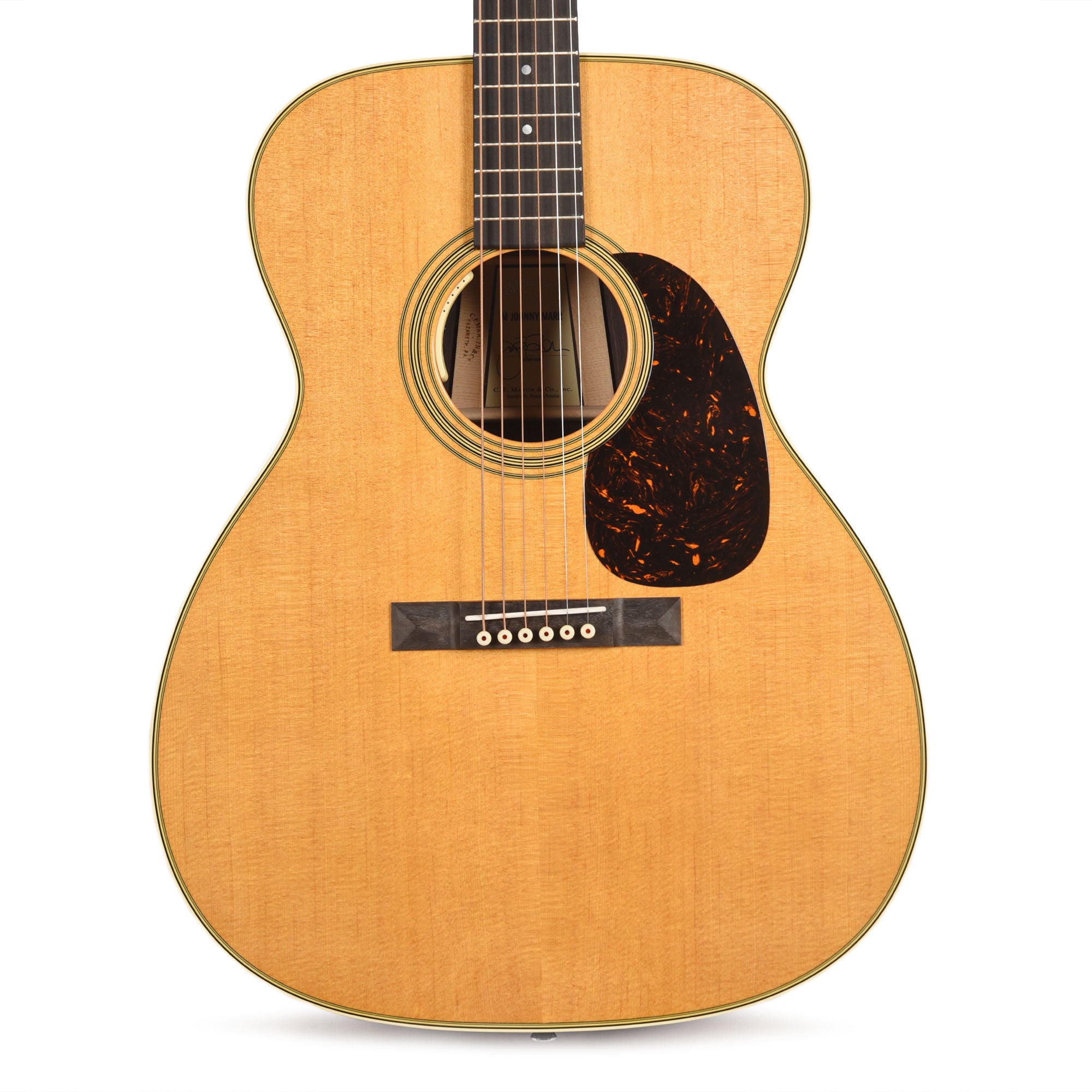 Martin Custom Artist M-6 Johnny Marr Spruce/East Indian Rosewood Natural Acoustic Guitars / OM and Auditorium