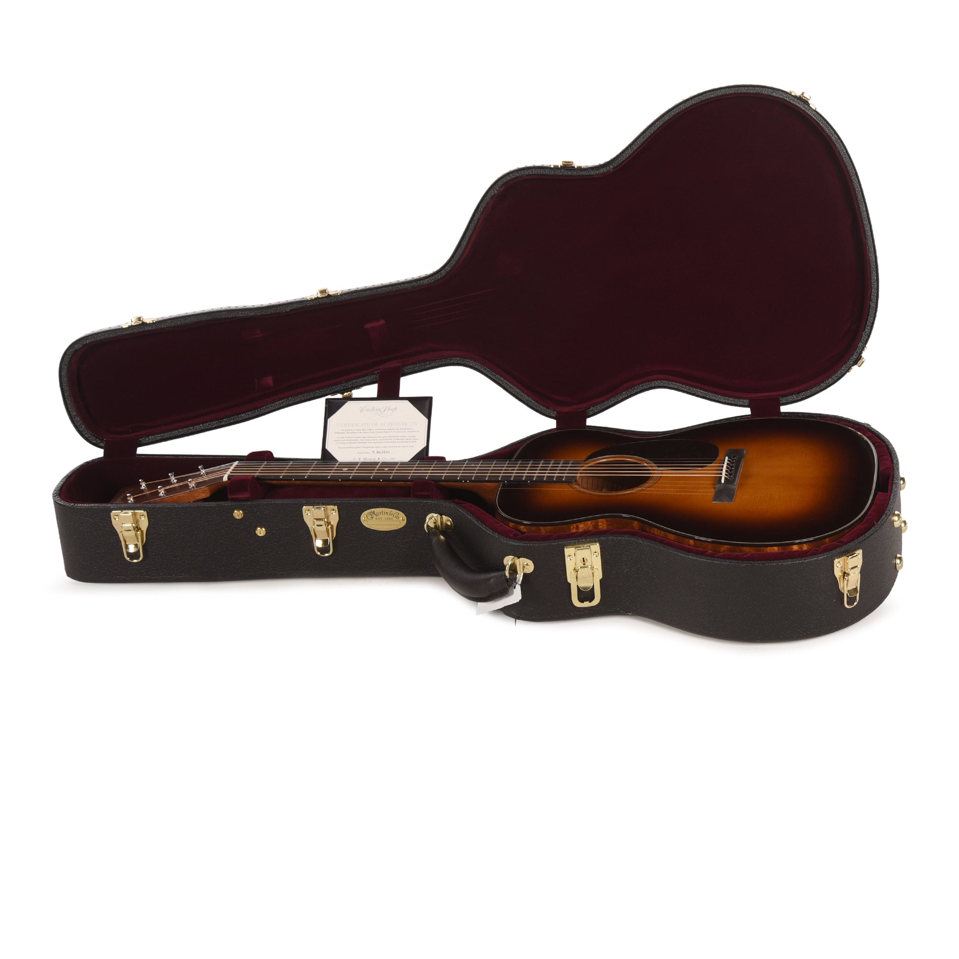 Martin Custom Shop 00-18 Style Grand Concert Sitka Spruce VTS/Quilted Pommele Sapele 1935 Sunburst Acoustic Guitars / OM and Auditorium