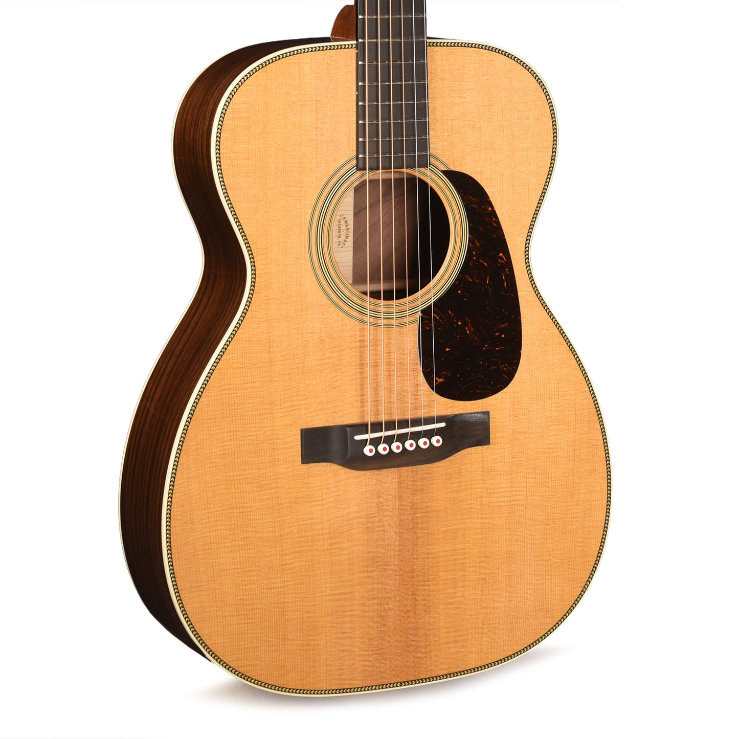 Martin Custom Shop 00-28 Style Grand Concert Sitka Spruce VTS/Wild Grain East Indian Rosewood Natural Acoustic Guitars / OM and Auditorium