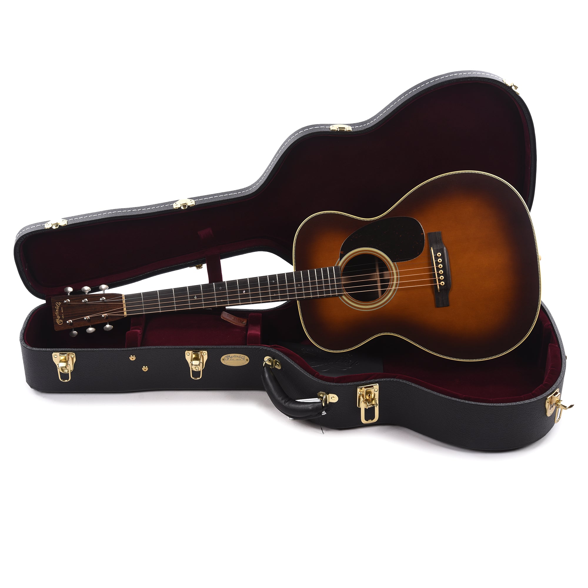 Martin Custom Shop 000-28 Authentic 1937 Aged Ambertone Vintage Low Gloss Acoustic Guitars / OM and Auditorium