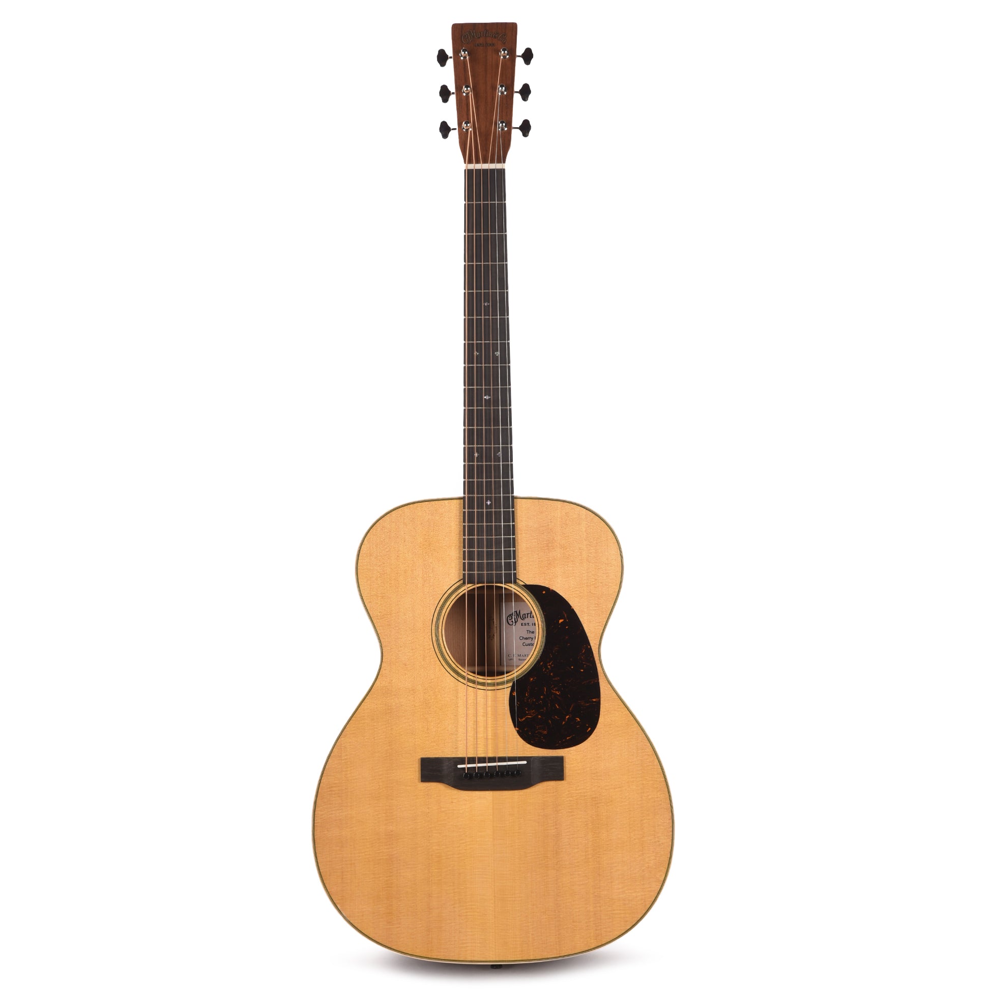Martin Custom Shop Cherry Hill 000 Spruce/Cherry Natural Acoustic Guitars / OM and Auditorium