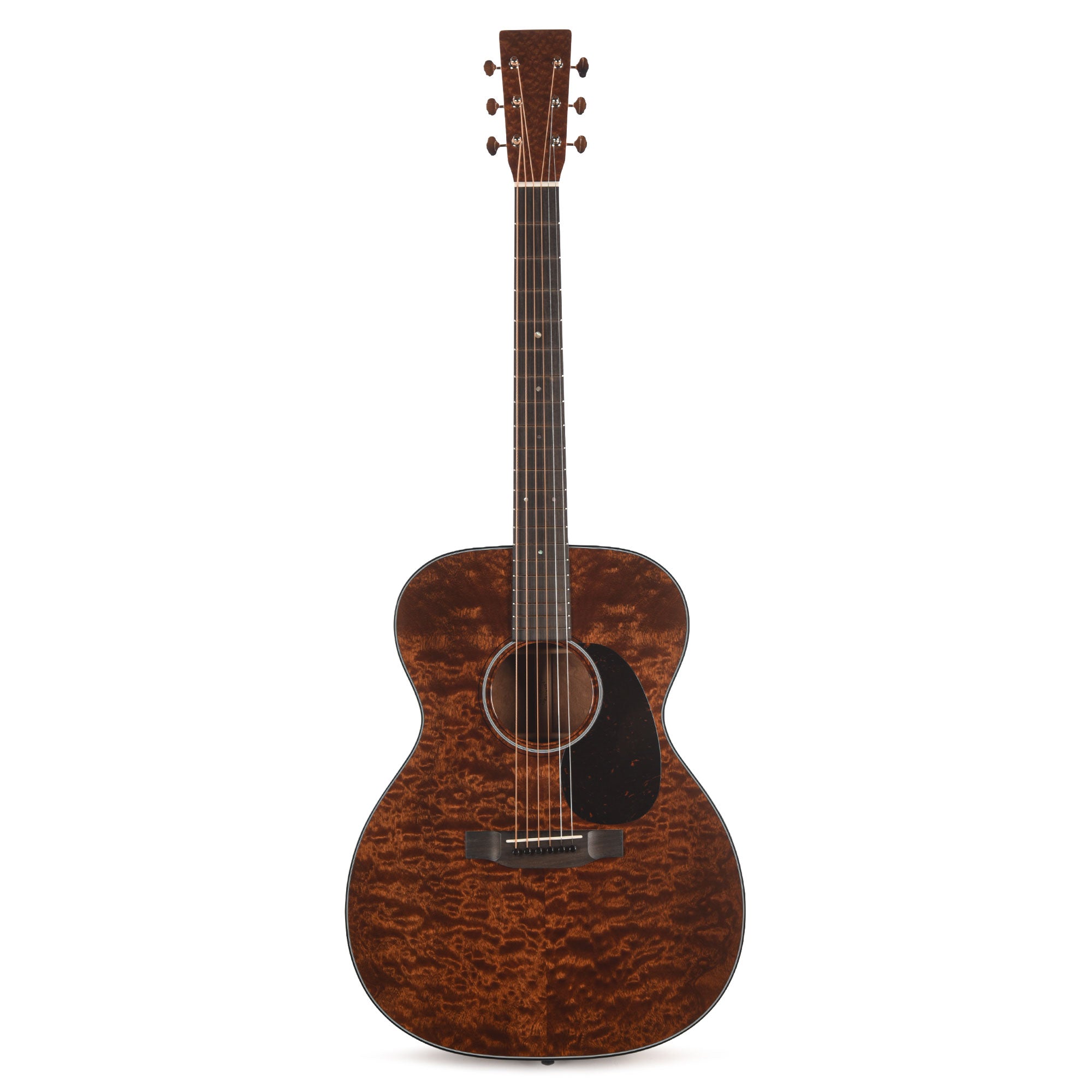 Martin Custom Shop OM-18 Style Auditorium Quilted Pommele Sapele/Quilted Pommele Sapele Natural Acoustic Guitars / OM and Auditorium