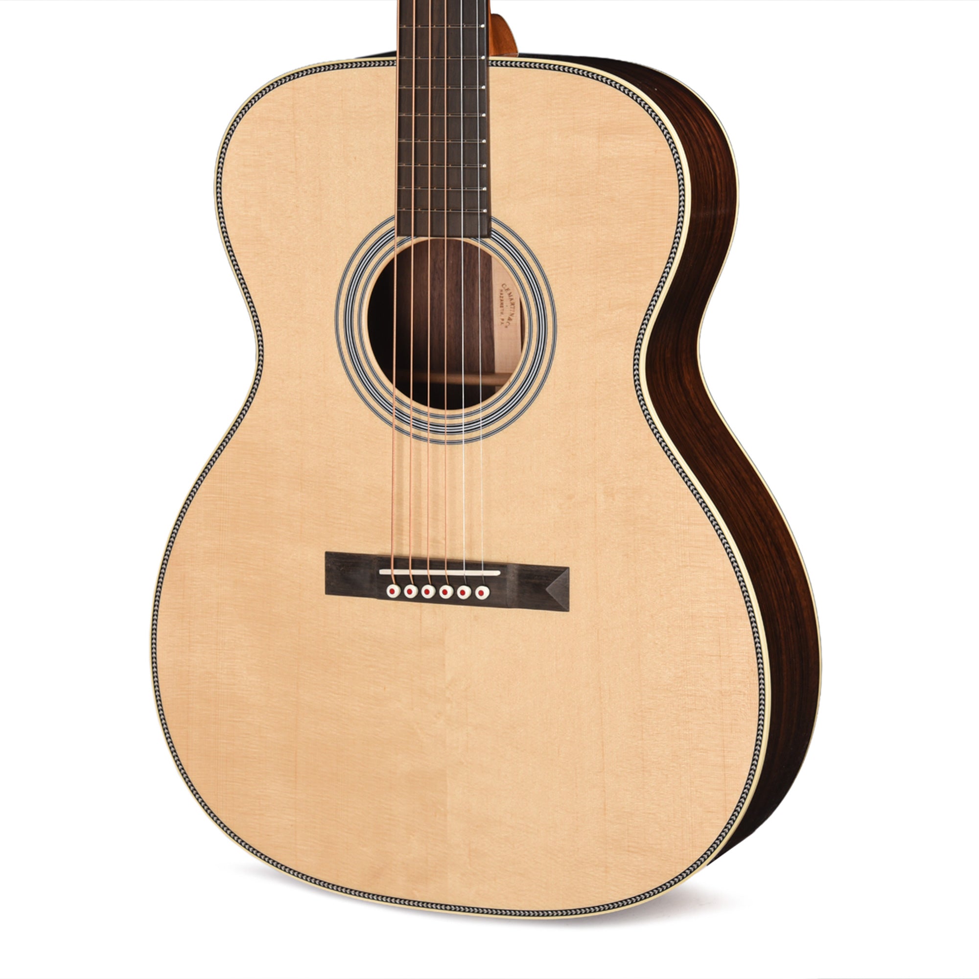 Martin Custom Shop OM-28 Style Auditorium Engelmann Spruce/Wild Grain East Indian Rosewood Natural Acoustic Guitars / OM and Auditorium