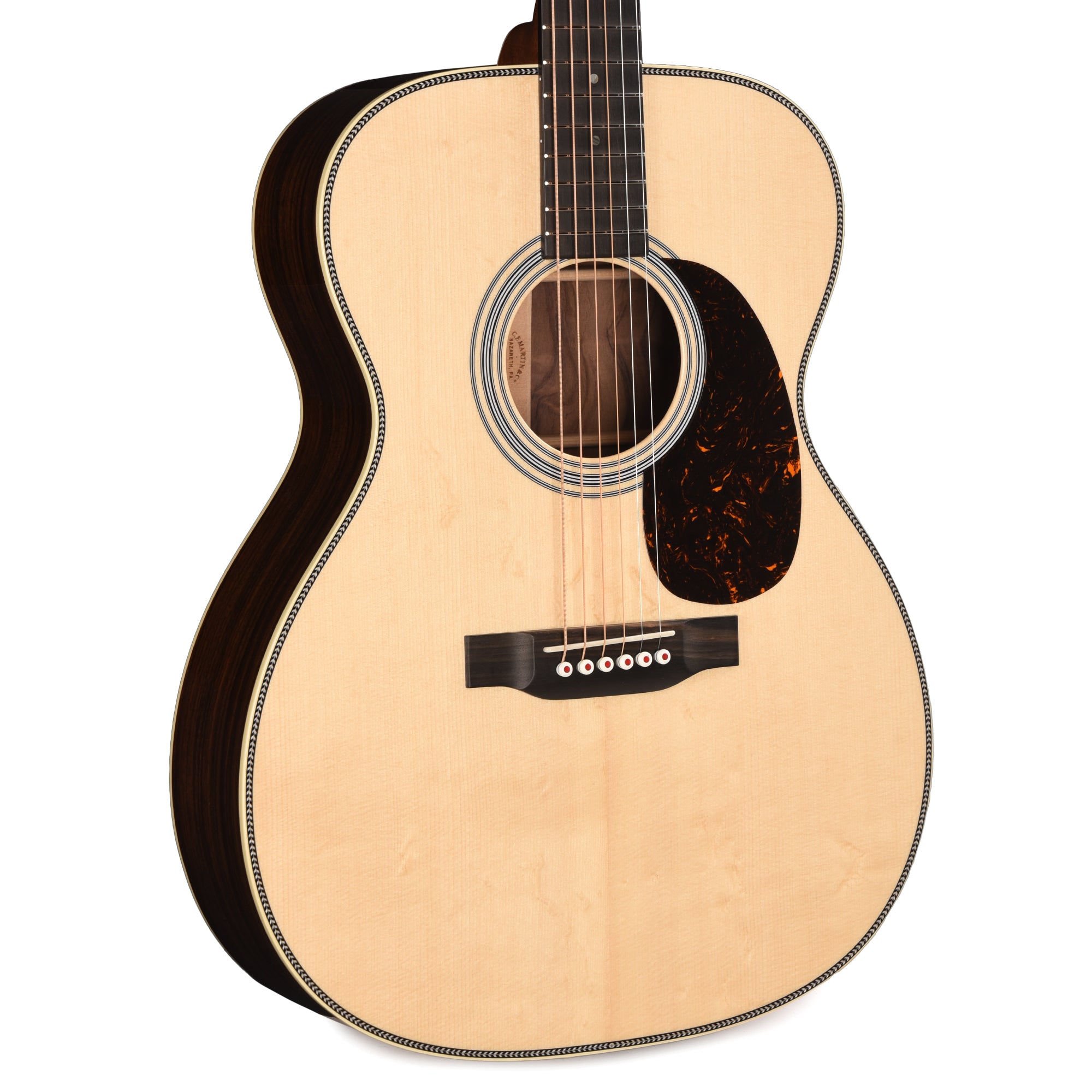Martin Custom Shop OM-28 Style Auditorium Italian Alpine Spruce/Wild Grain East Indian Rosewood Natural Acoustic Guitars / OM and Auditorium