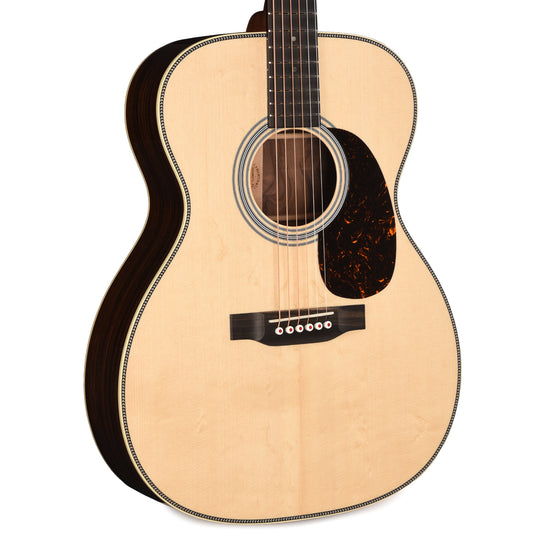 Martin Custom Shop OM-28 Style Auditorium Italian Alpine Spruce/Wild Grain East Indian Rosewood Natural Acoustic Guitars / OM and Auditorium