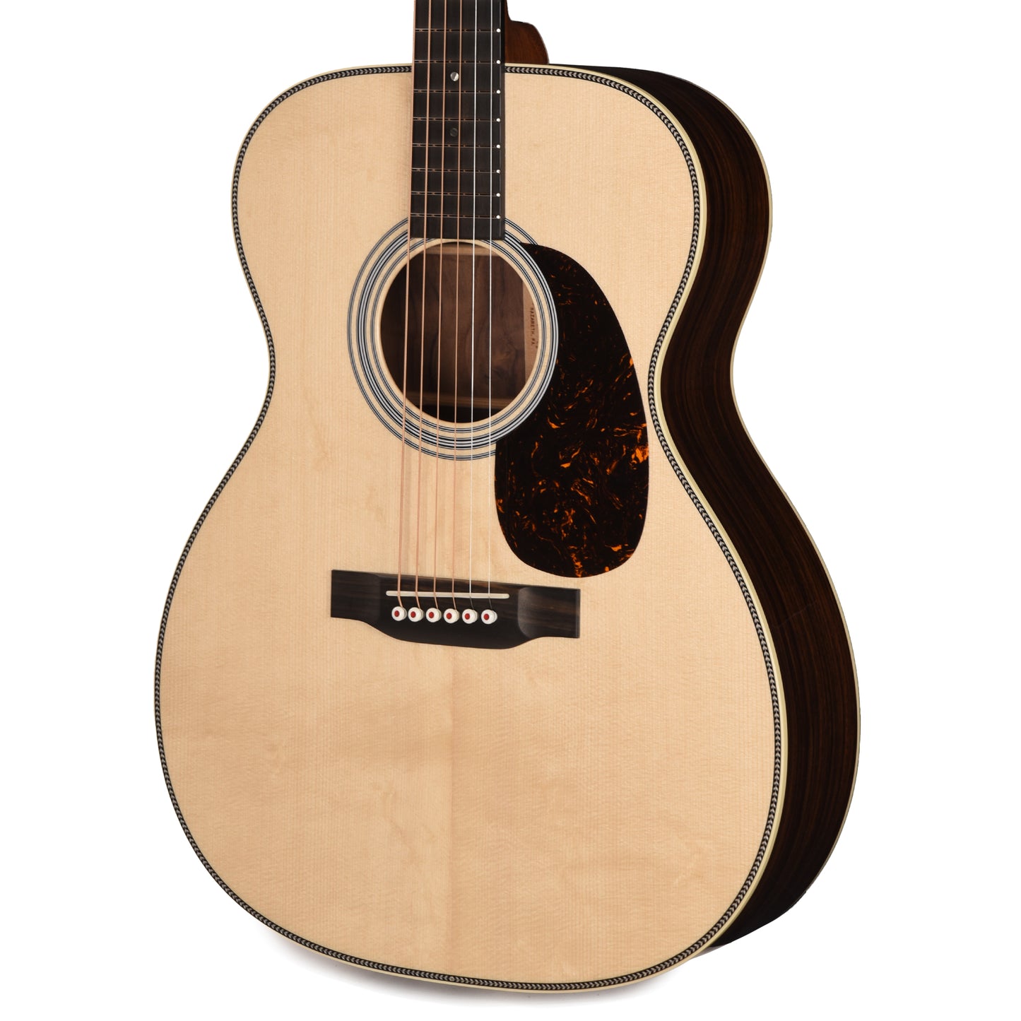 Martin Custom Shop OM-28 Style Auditorium Italian Alpine Spruce/Wild Grain East Indian Rosewood Natural Acoustic Guitars / OM and Auditorium