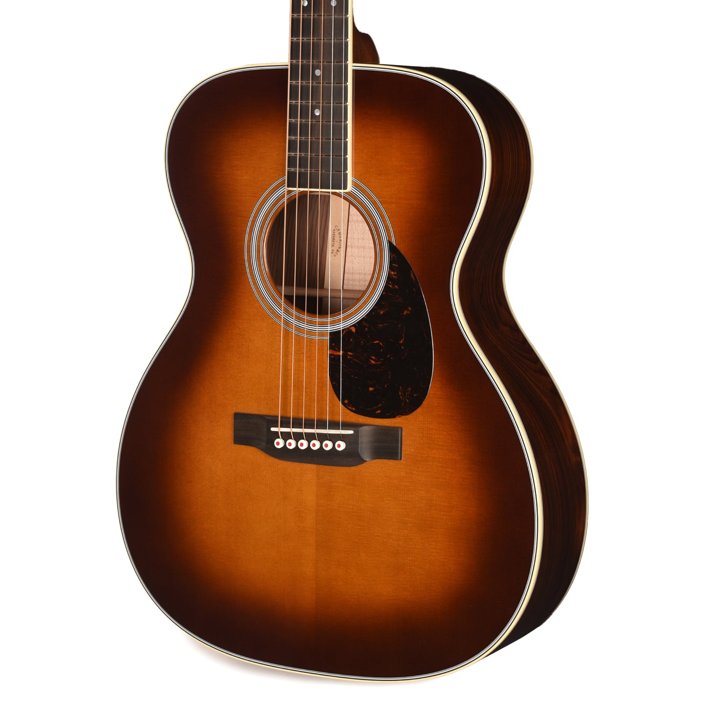 Martin Custom Shop OM-35 Style Auditorium Italian Alpine Spruce/Guatemalan Rosewood Ambertone 1933 Acoustic Guitars / OM and Auditorium