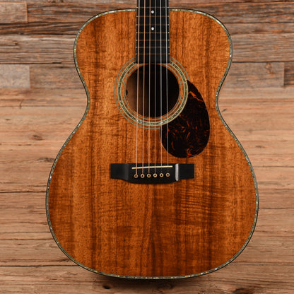 Martin Custom Shop OM-41 Style All Figured Koa Natural Acoustic Guitars / OM and Auditorium