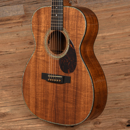 Martin Custom Shop OM-41 Style All Figured Koa Natural Acoustic Guitars / OM and Auditorium