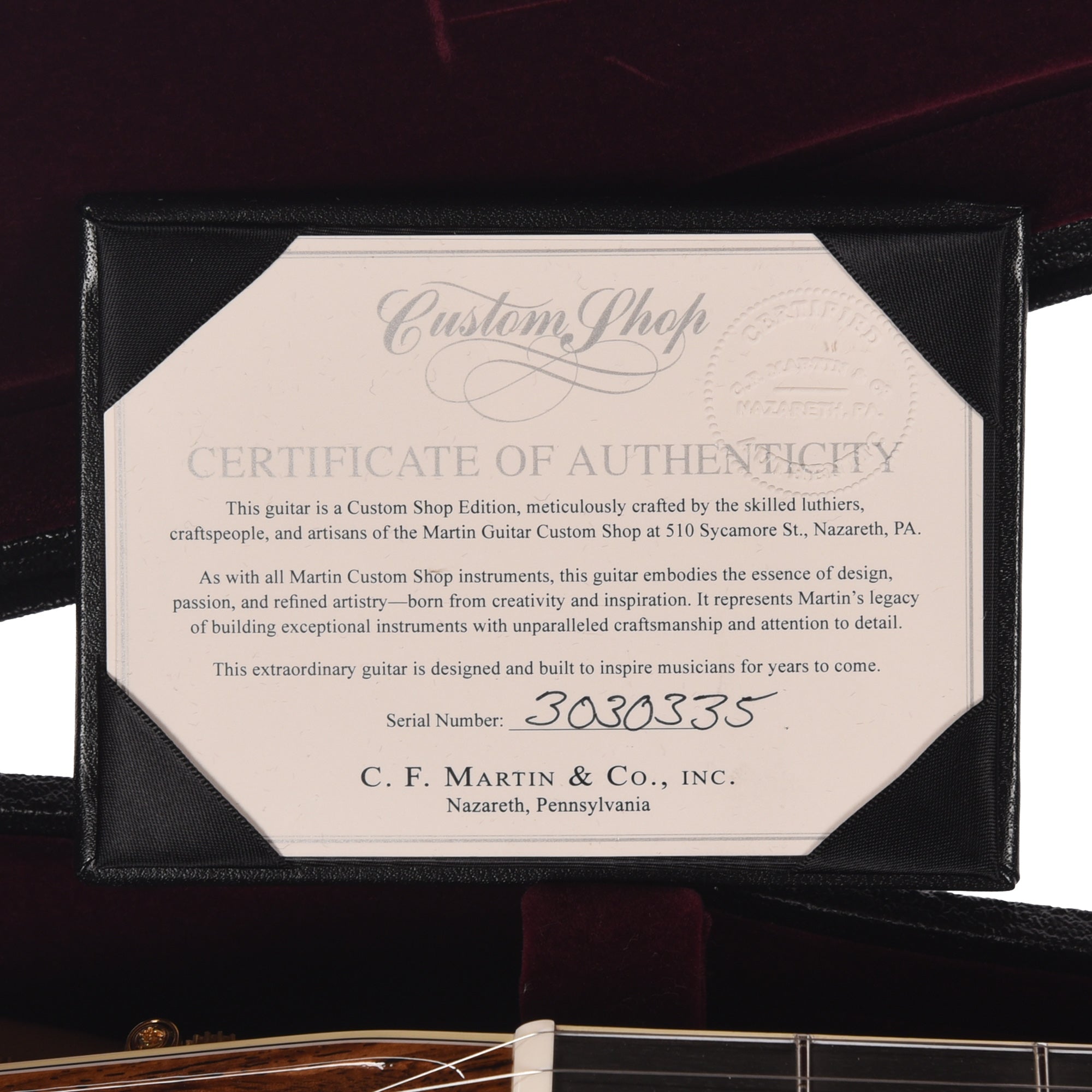 Martin Custom Shop OM-42 Style Auditorium Engelmann Spruce/Guatemalan Rosewood 1935 Sunburst Acoustic Guitars / OM and Auditorium