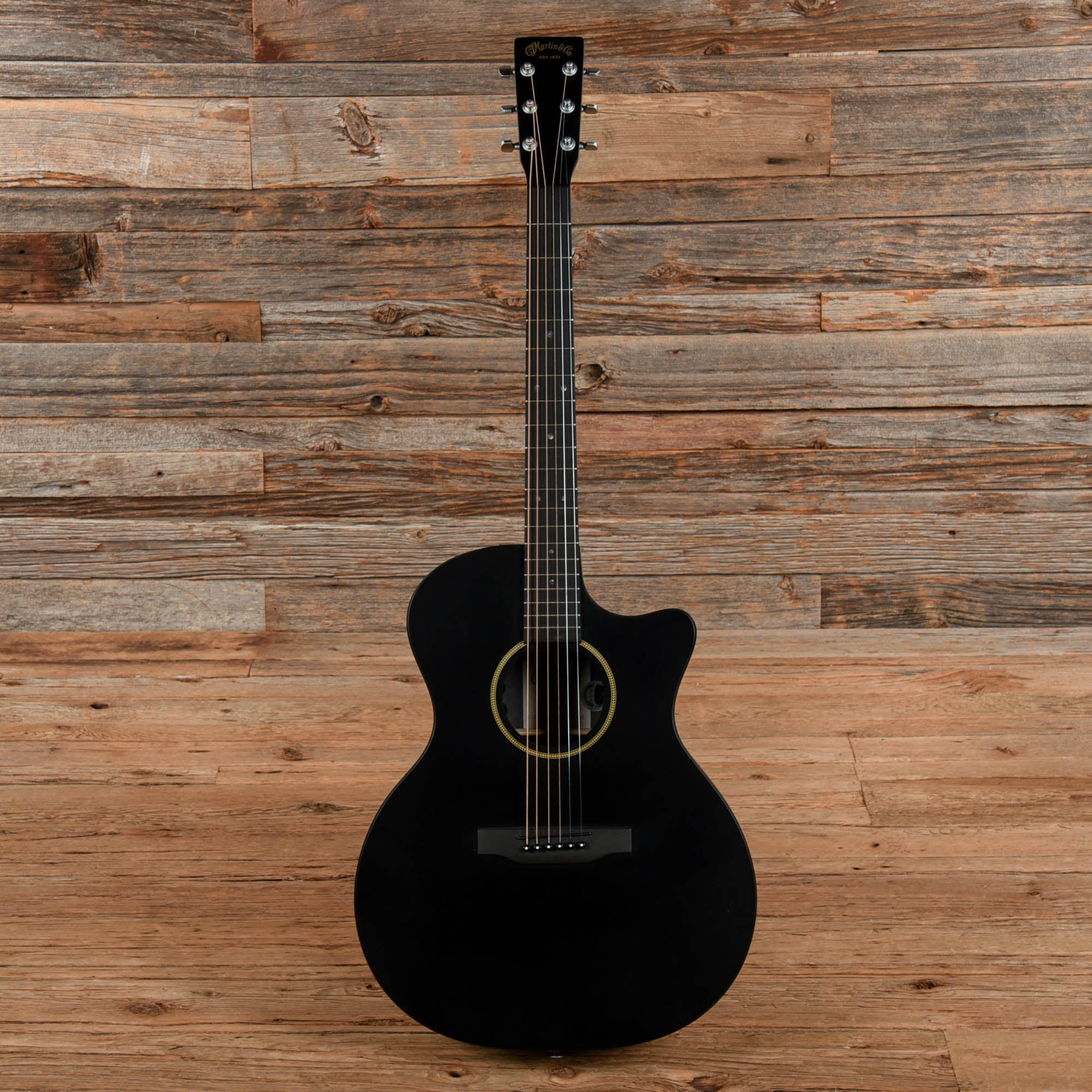 Martin GPC-X1E Black Acoustic Guitars / OM and Auditorium
