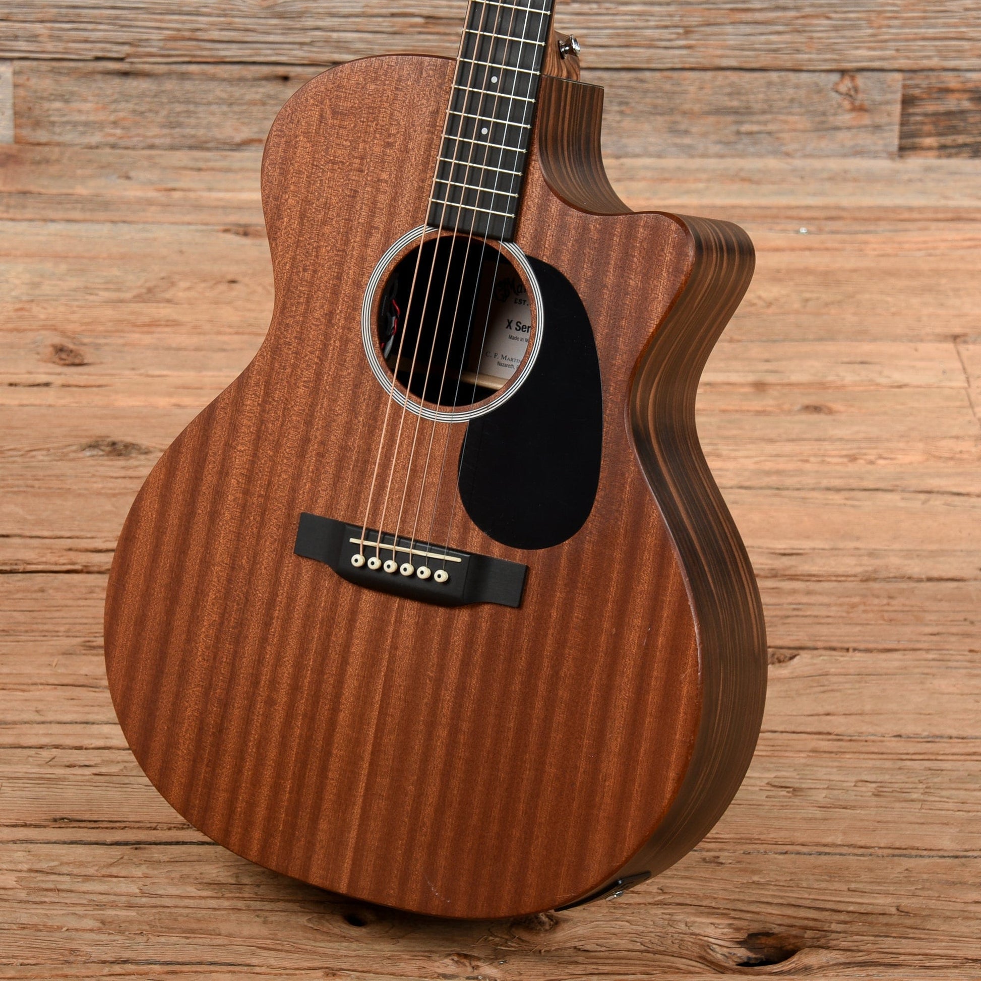 Martin GPCX2AE Natural Acoustic Guitars / OM and Auditorium