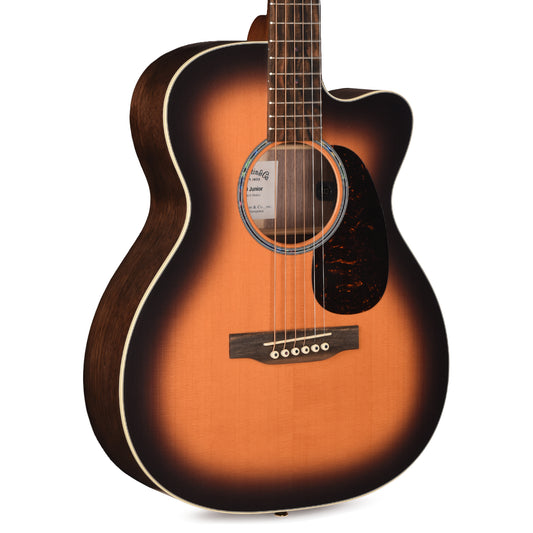 Martin Junior Series 000C Jr E Sat Spruce/Black Walnut Vintage Burst Acoustic Guitars / OM and Auditorium