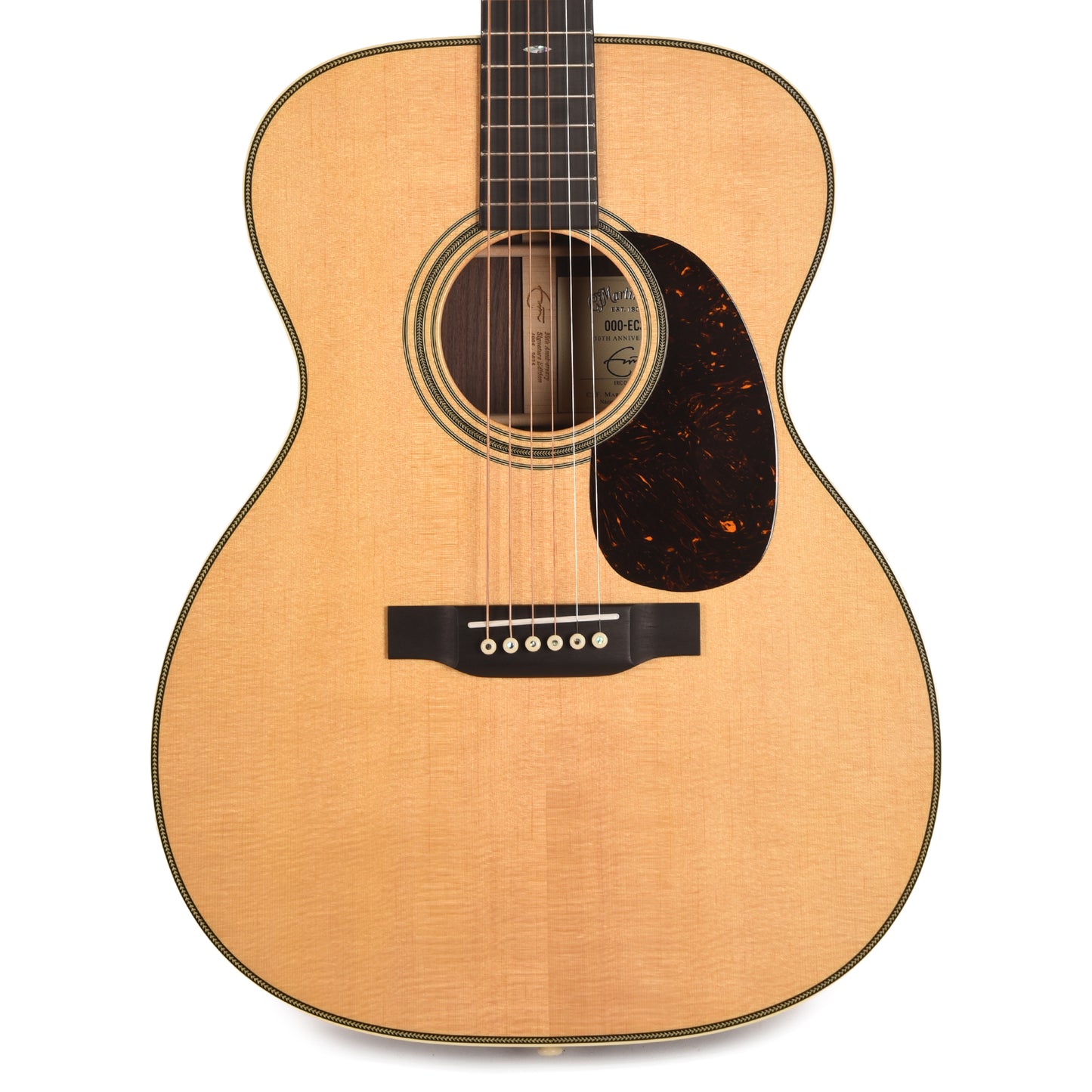 Martin Limited Edition 000-EC 30th Anniversary Eric Clapton Spruce/East Indian Rosewood Natural Acoustic Guitars / OM and Auditorium