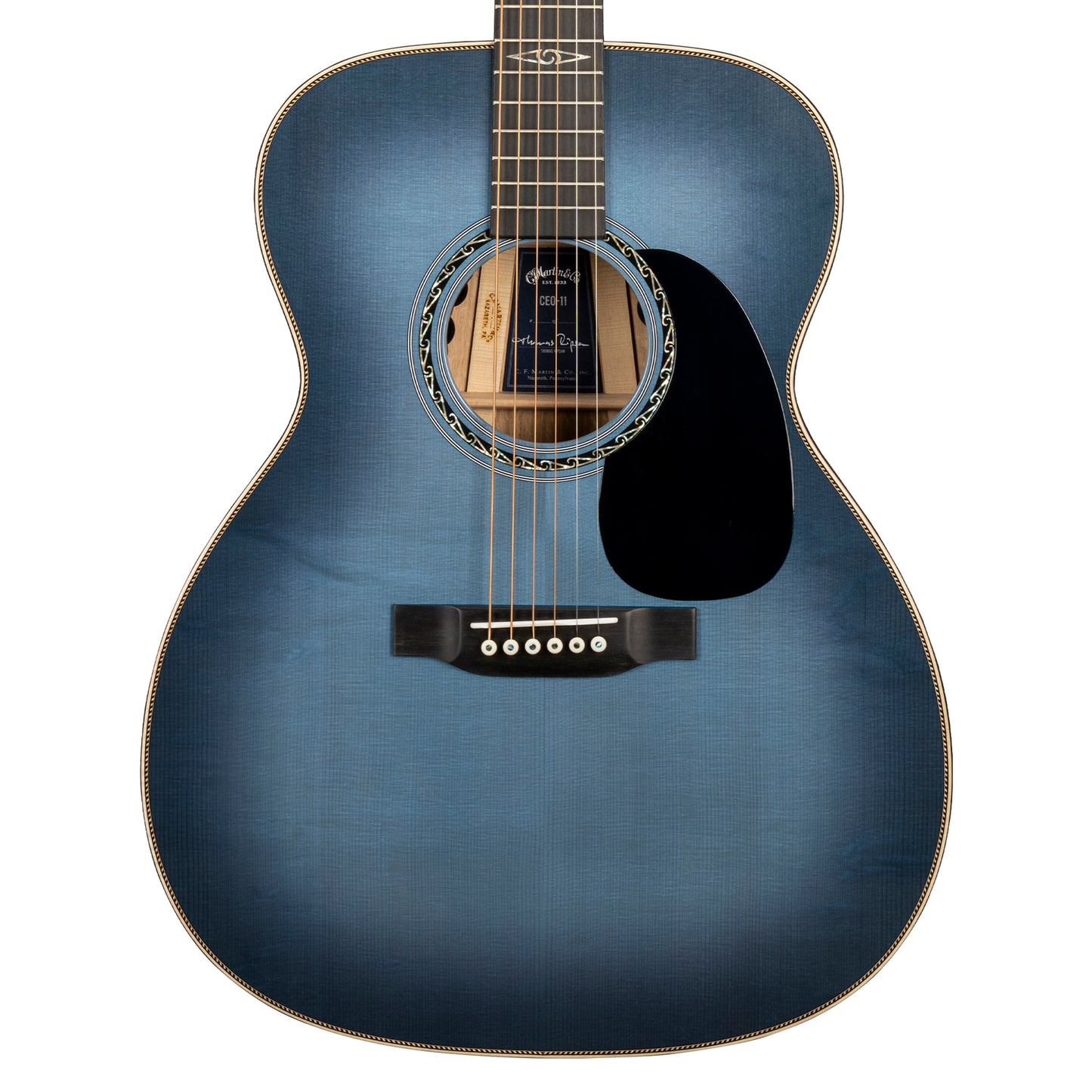 Martin Limited Edition CEO-11 European Spruce/White Oak Natural Acoustic Guitars / OM and Auditorium