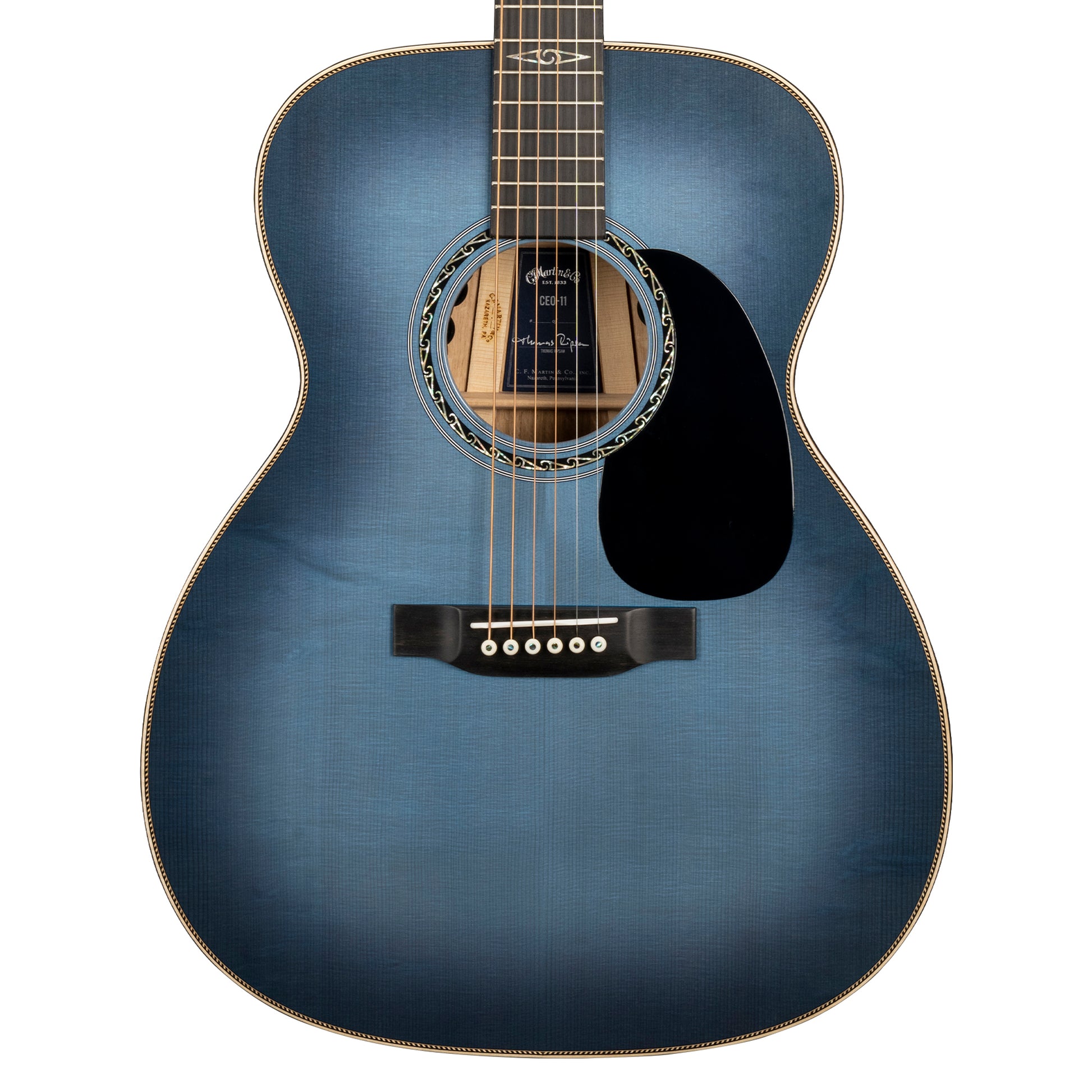 Martin Limited Edition CEO-11 European Spruce/White Oak Natural Acoustic Guitars / OM and Auditorium