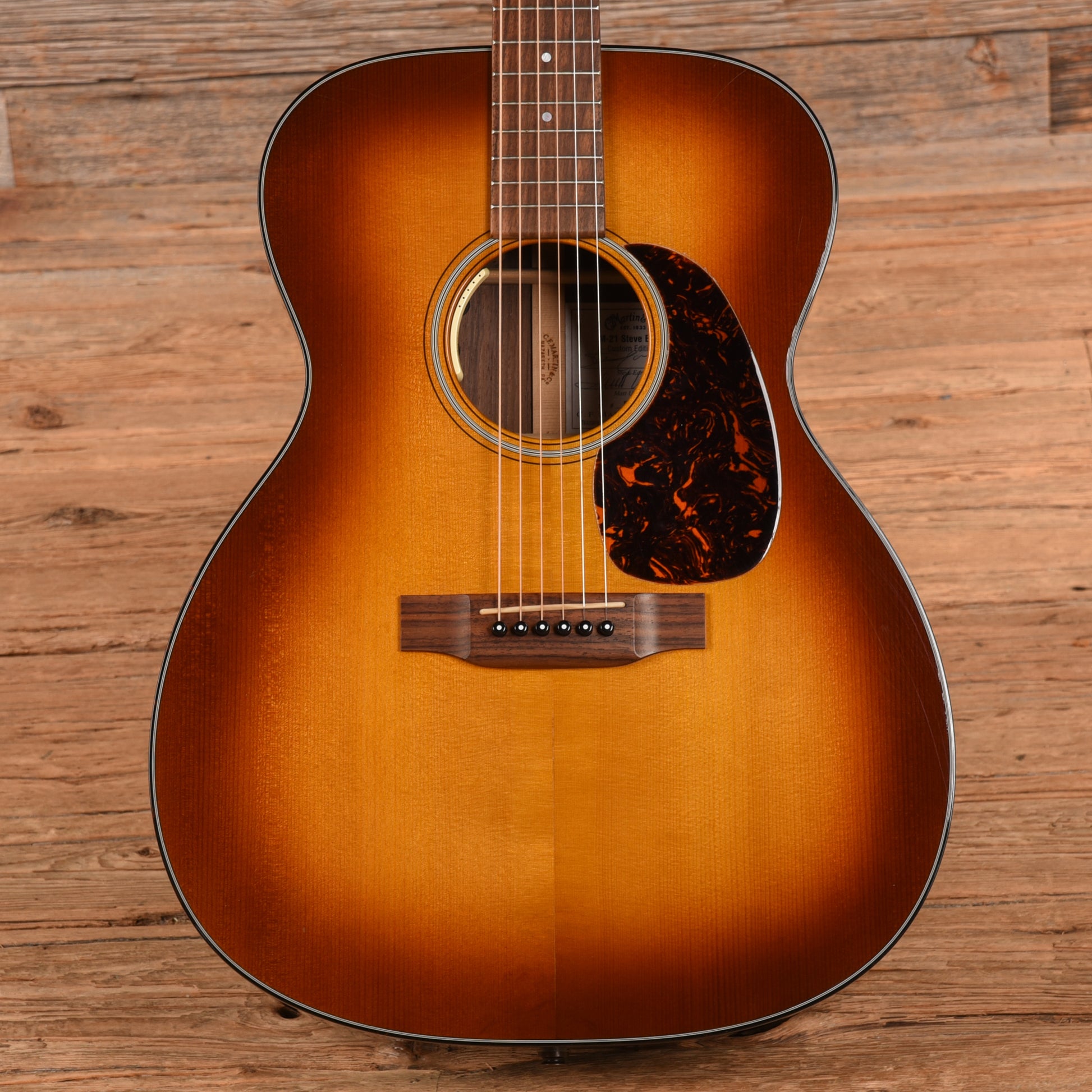 Martin M-21 Steve Earle Shade Top Acoustic Guitars / OM and Auditorium
