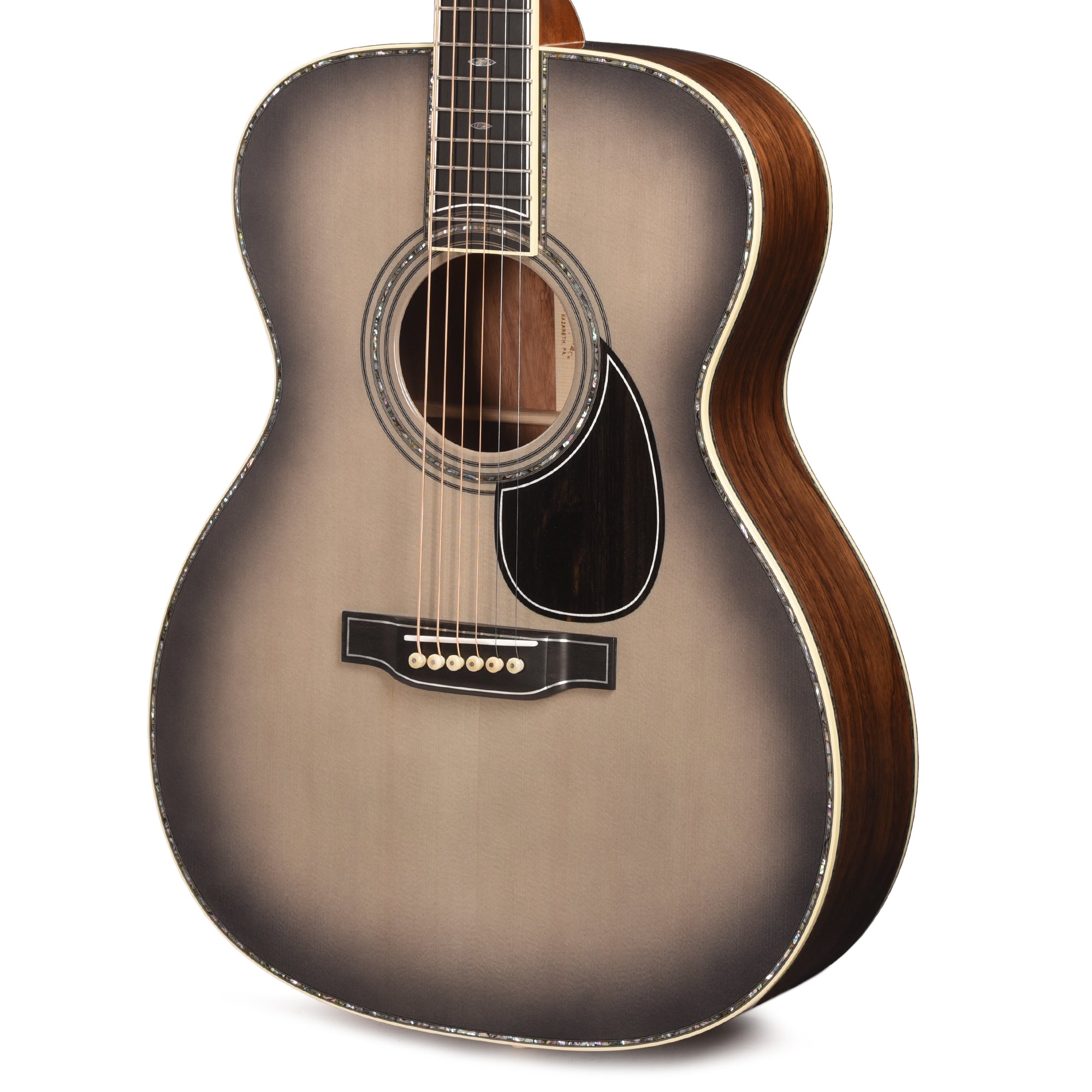 Martin OM-45 John Mayer 20th Anniversary Gray Sunburst Acoustic Guitars / OM and Auditorium