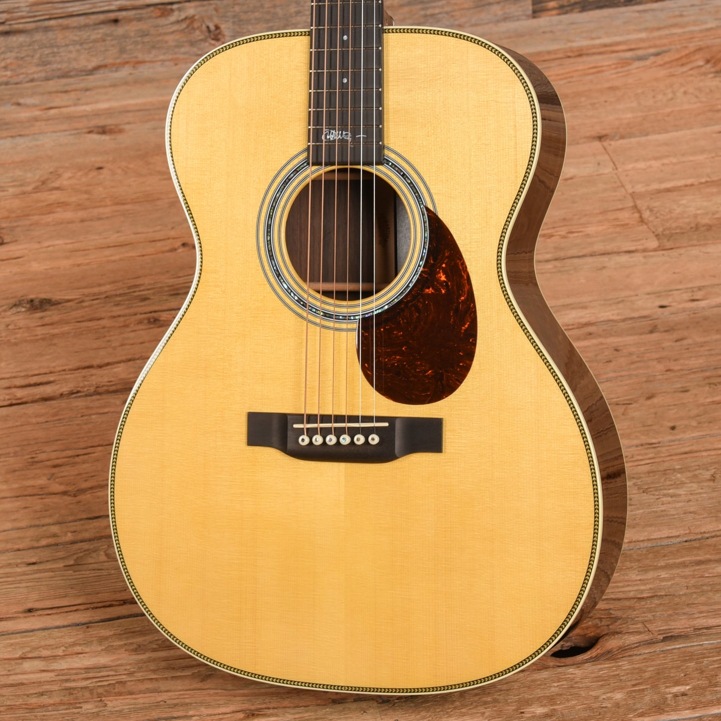 Martin OM-JM John Mayer Signature Natural 2022 Acoustic Guitars / OM and Auditorium