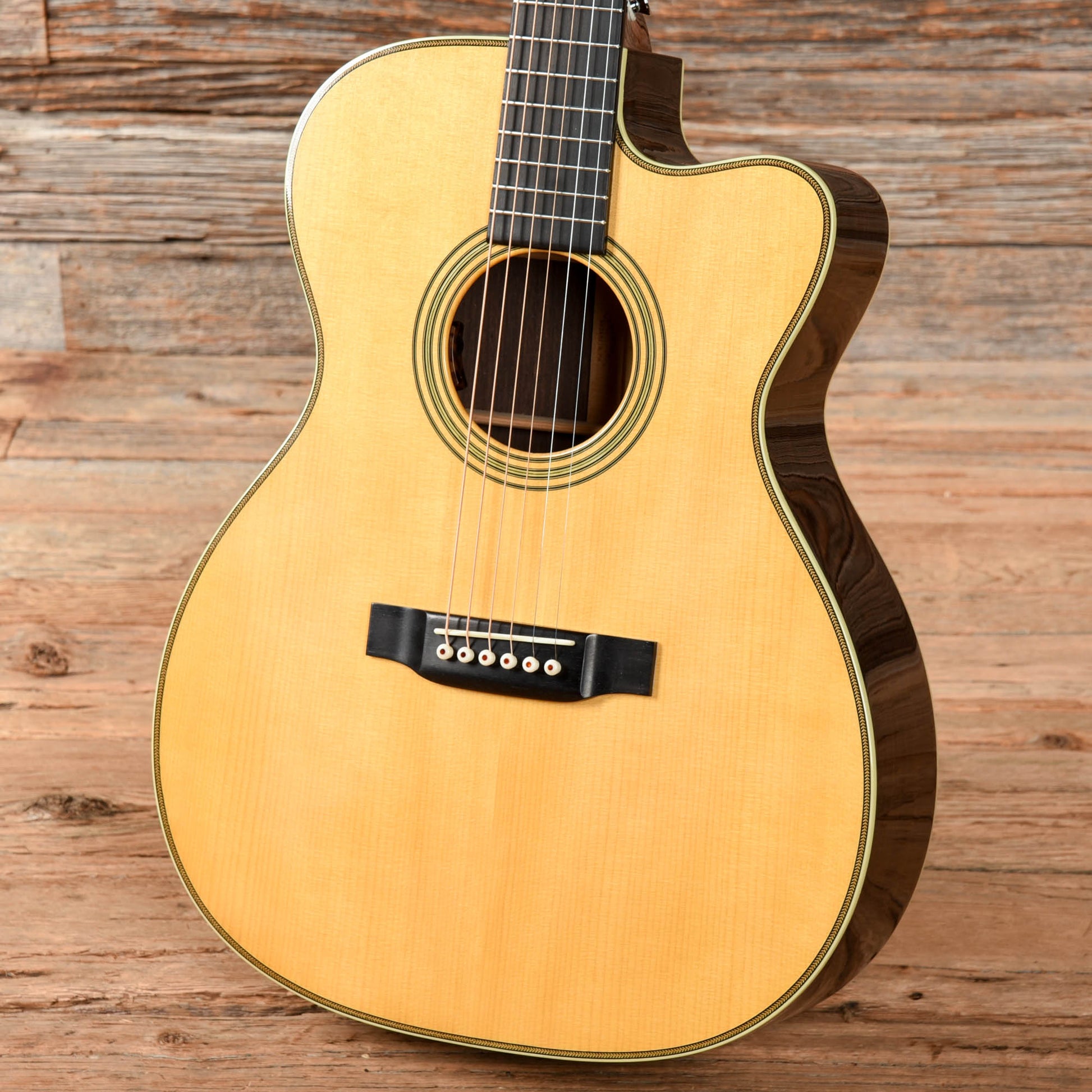 Martin OMC-28 Laurence Juber Custom Edition Natural 2004 Acoustic Guitars / OM and Auditorium