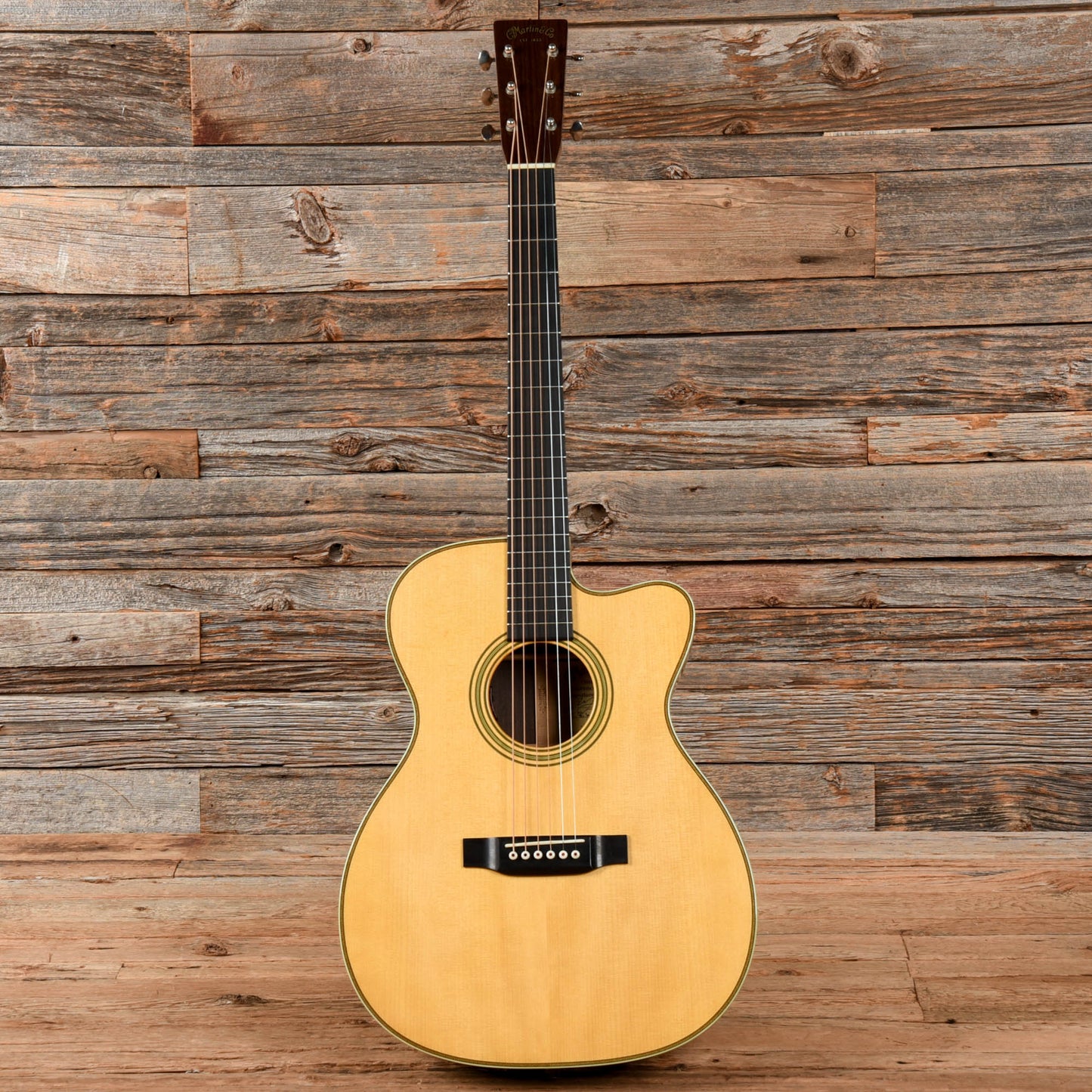 Martin OMC-28 Laurence Juber Custom Edition Natural 2004 Acoustic Guitars / OM and Auditorium