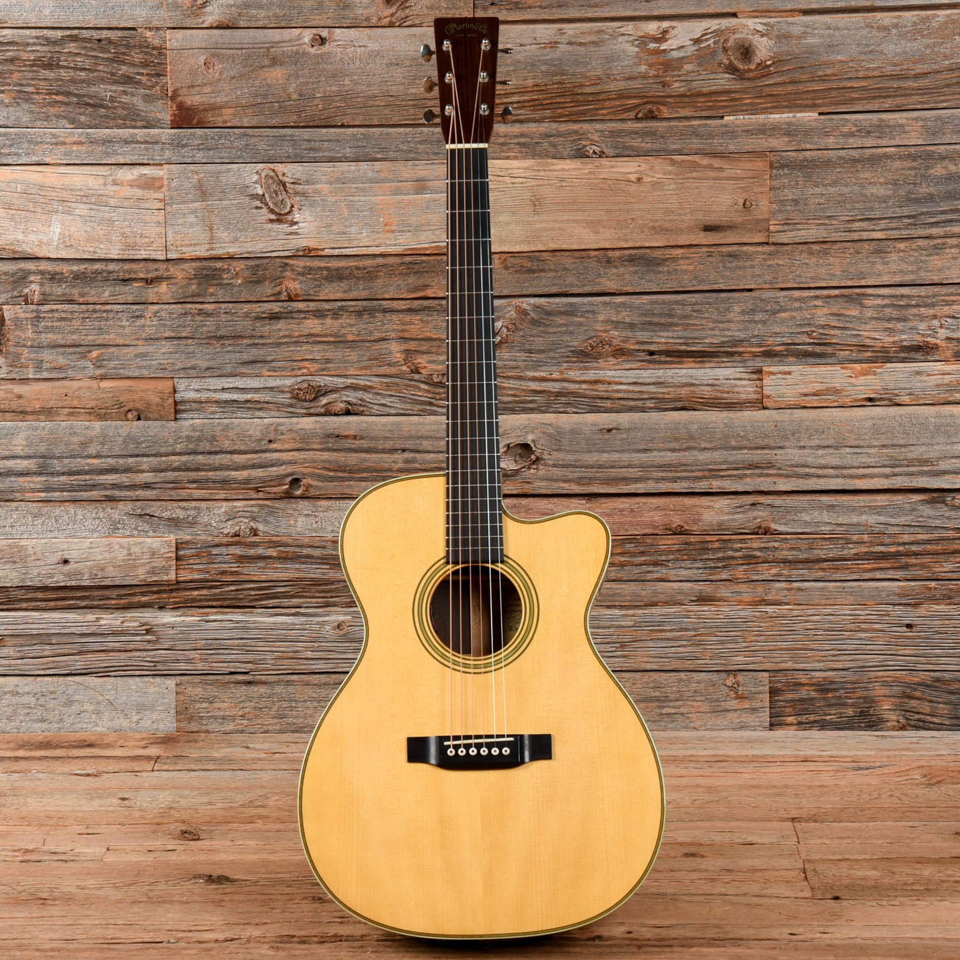 Martin OMC-28 Laurence Juber Custom Edition Natural 2004 Acoustic Guitars / OM and Auditorium