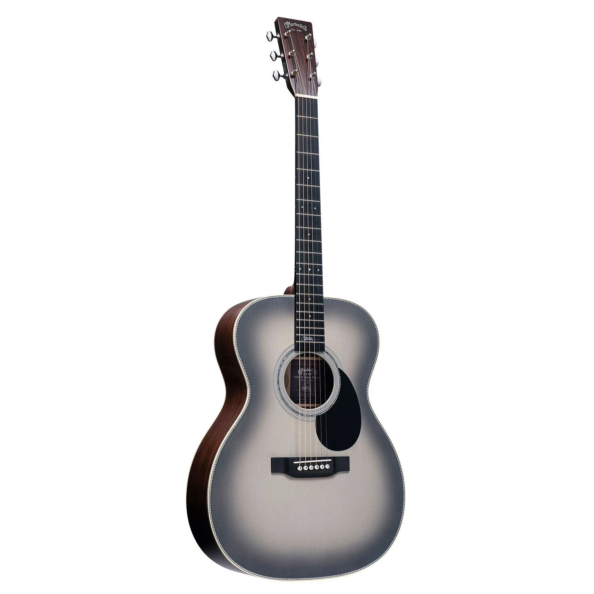 Martin OMJM John Mayer 20th Anniversary Gray Sunburst Acoustic Guitars / OM and Auditorium