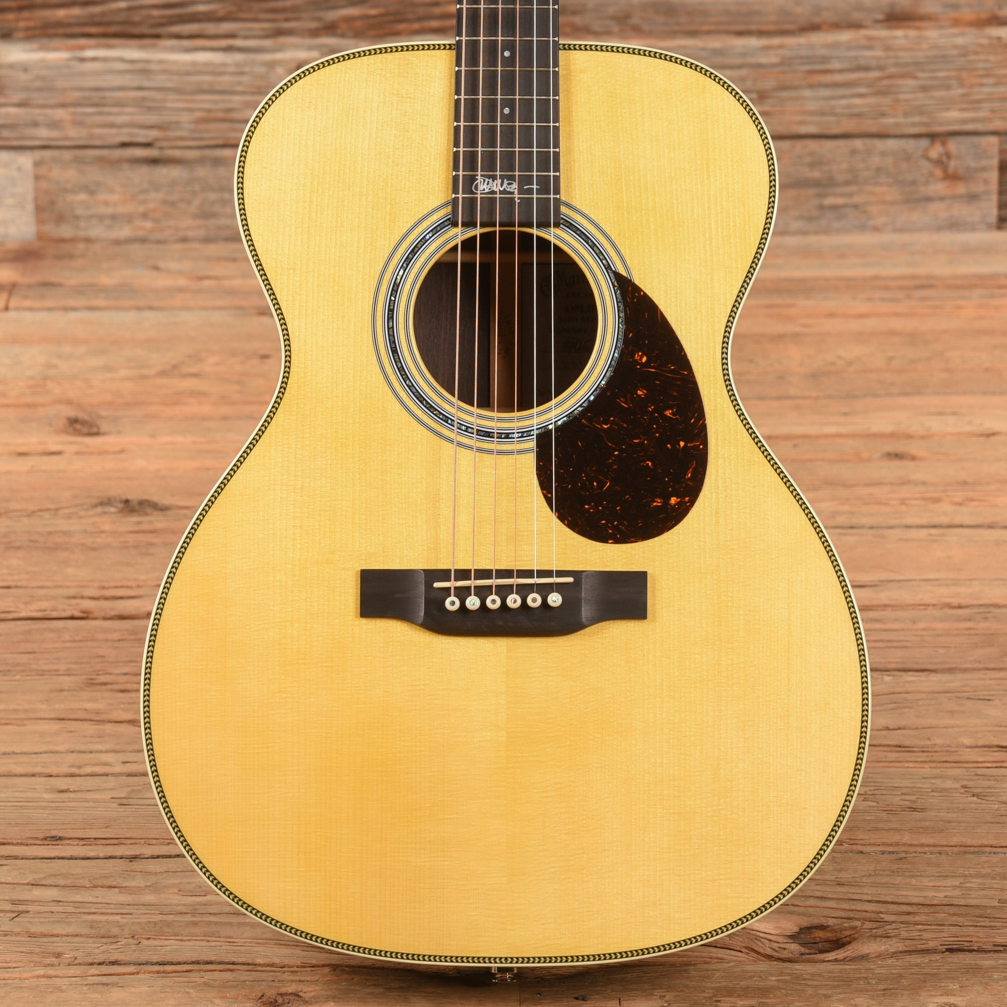 Martin OMJM John Mayer Natural Acoustic Guitars / OM and Auditorium