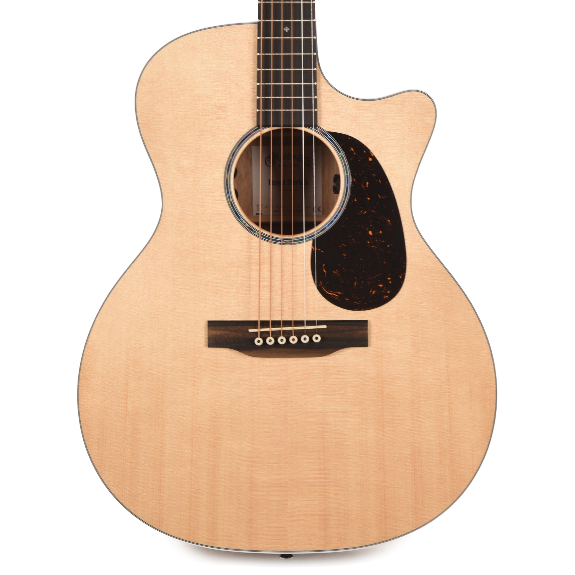 Martin Road Series GPC-13E Modern Spruce/Koa Fine Veneer Natural Acoustic Guitars / OM and Auditorium