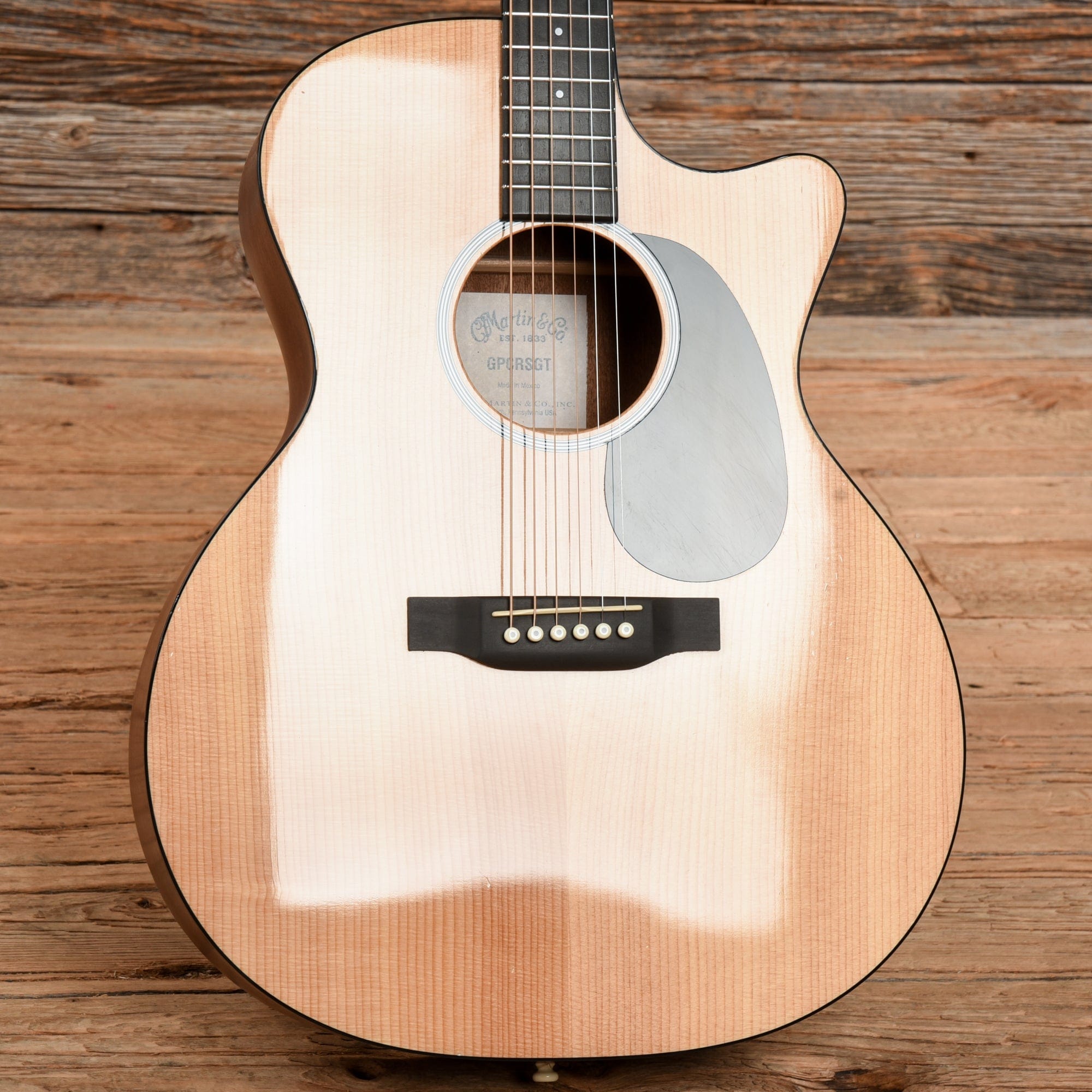 Martin Road Series GPCRSGT Natural Acoustic Guitars / OM and Auditorium