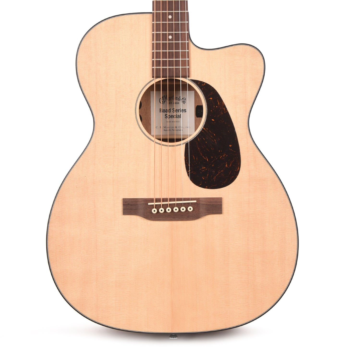 Martin Road Series OMC-10E Special Spruce/Sapele Natural Acoustic Guitars / OM and Auditorium