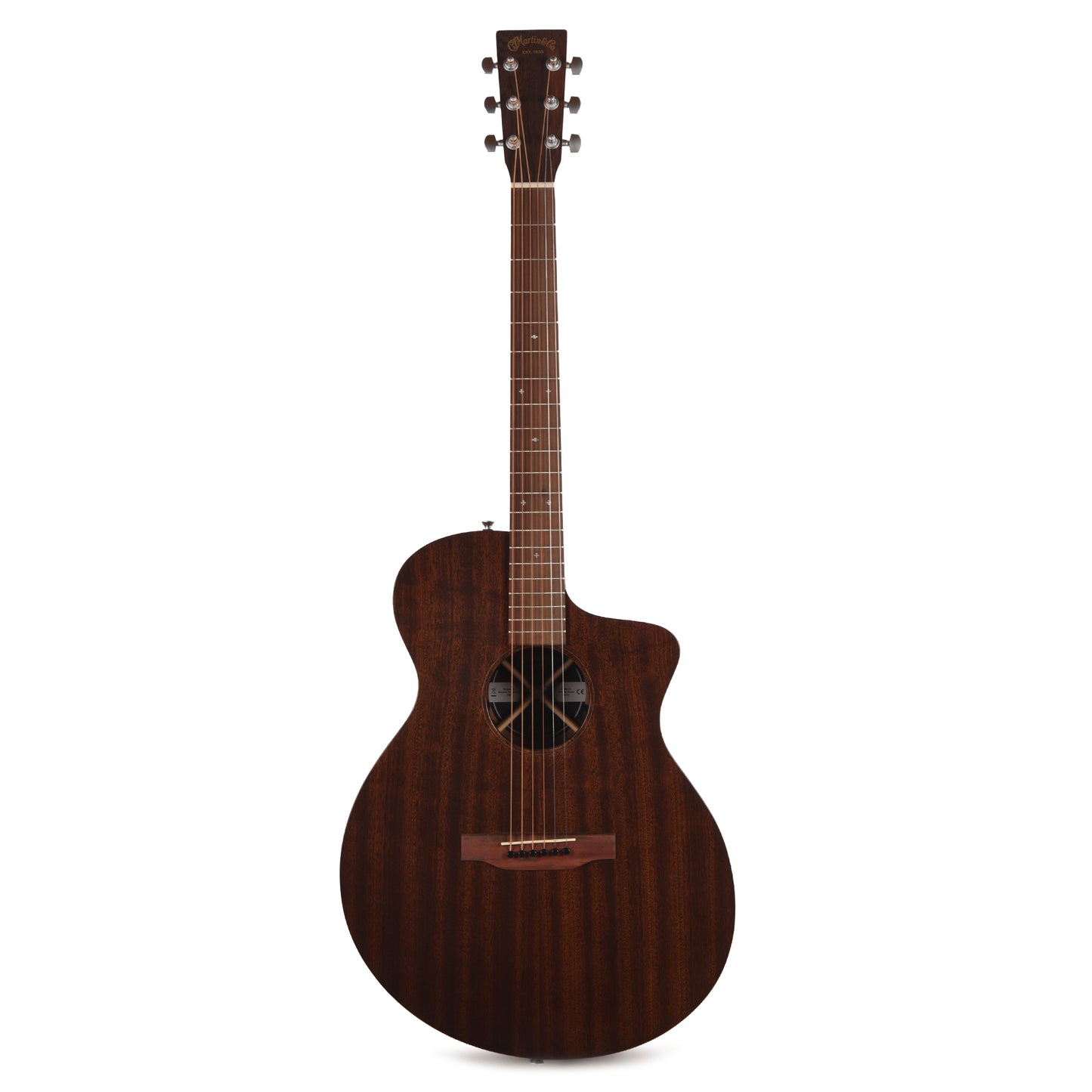 Martin Road Series SC-10E Modern Sapele Dark Mahogany Acoustic Guitars / OM and Auditorium