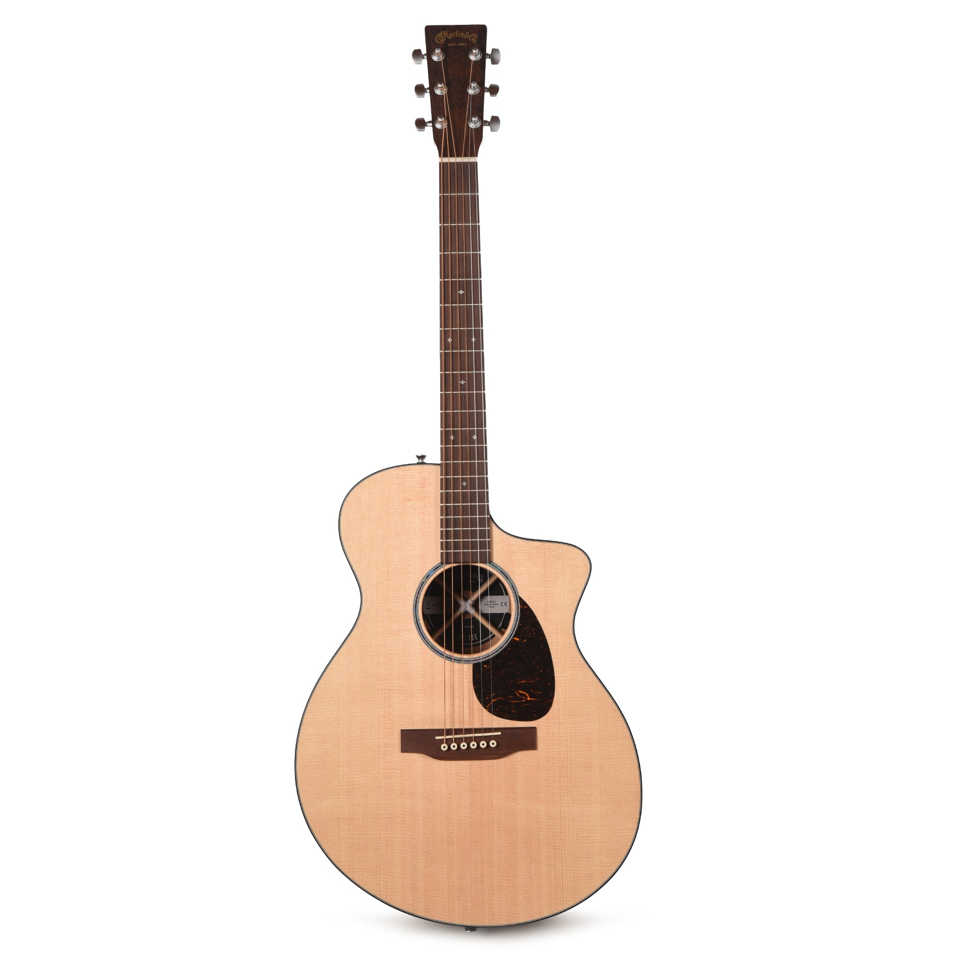 Martin Road Series SC-10E Modern Spruce/Sapele Natural Acoustic Guitars / OM and Auditorium